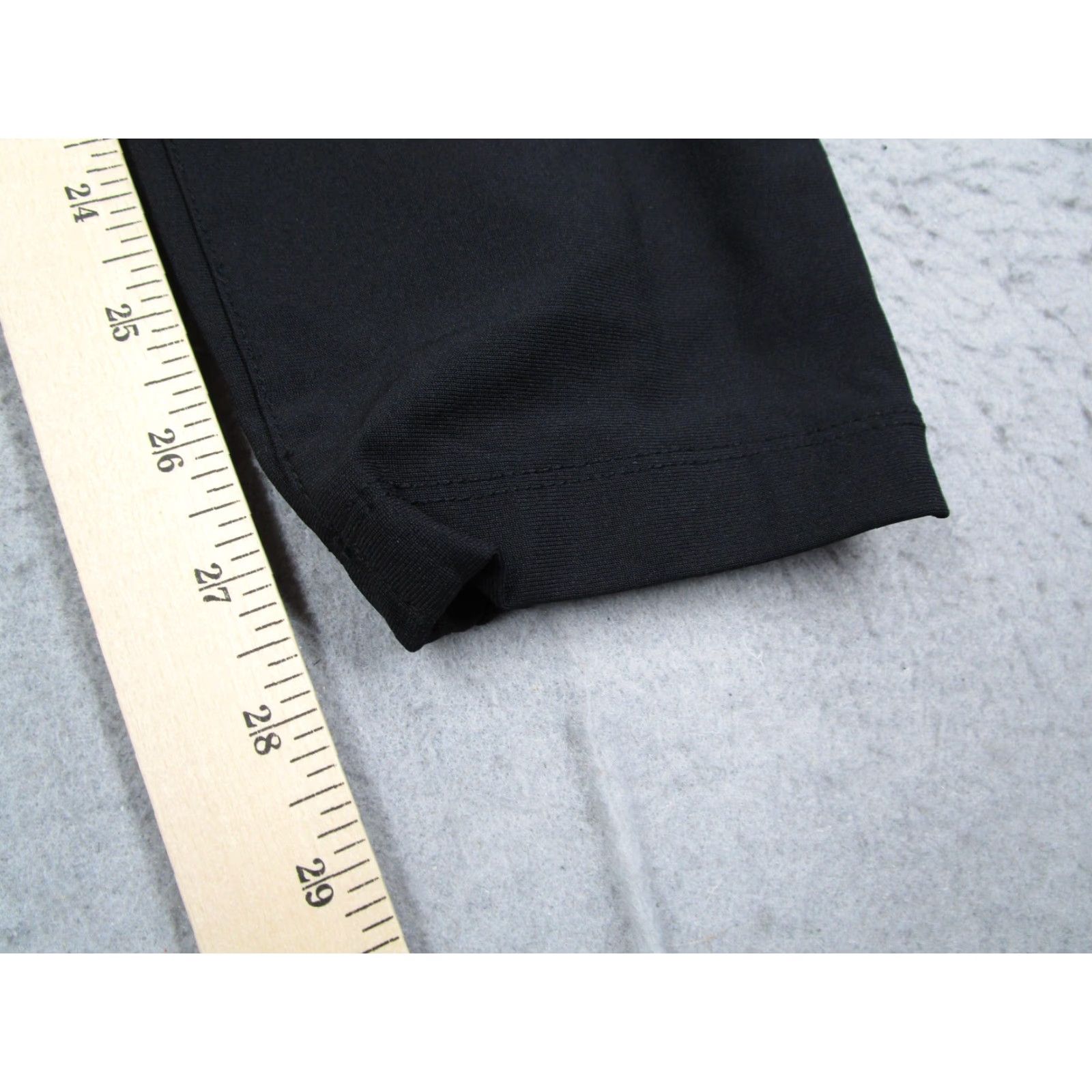 Cuts Cuts Ace Jogger Pants Mens Medium Black Polyester Elastic Cuff Casual Stretch Size US 31 - 3 Thumbnail