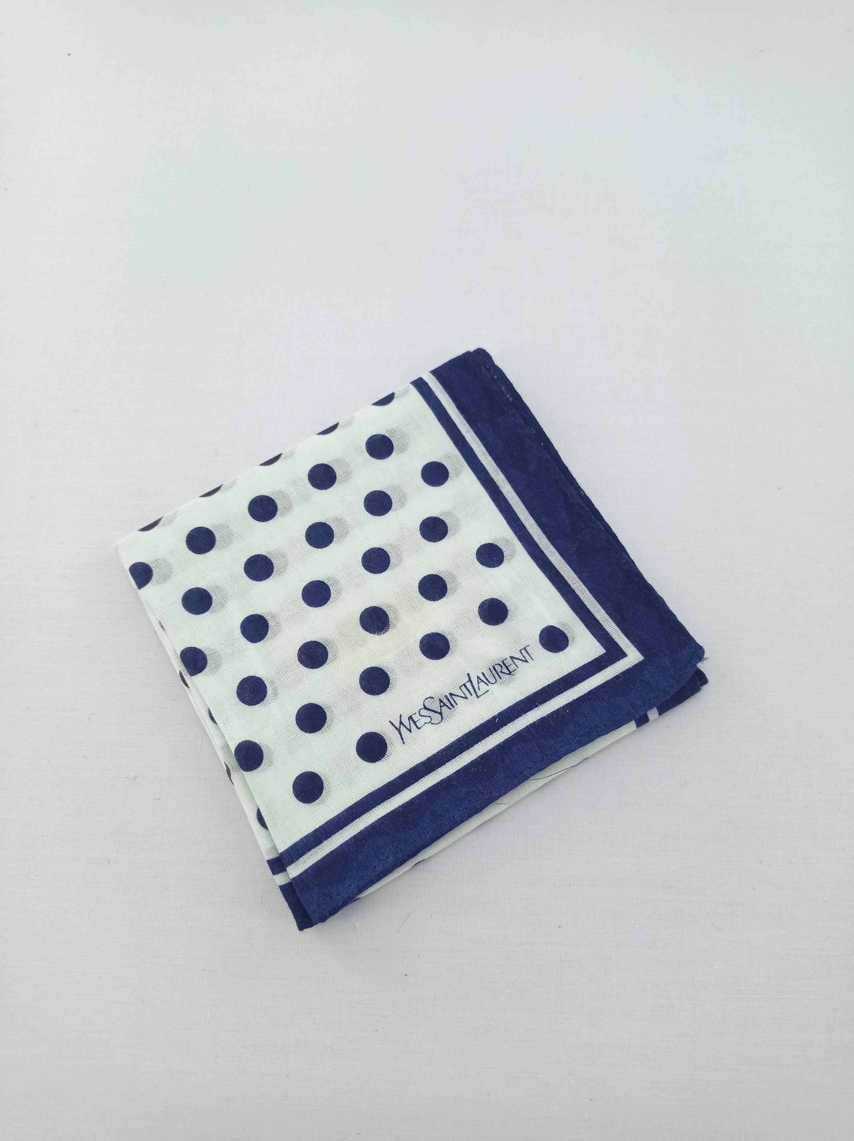 Vintage × Yves Saint Laurent Vintage Yves Saint Laurent Handkerchief / Neckwear / Bandana Size ONE SIZE - 2 Thumbnail