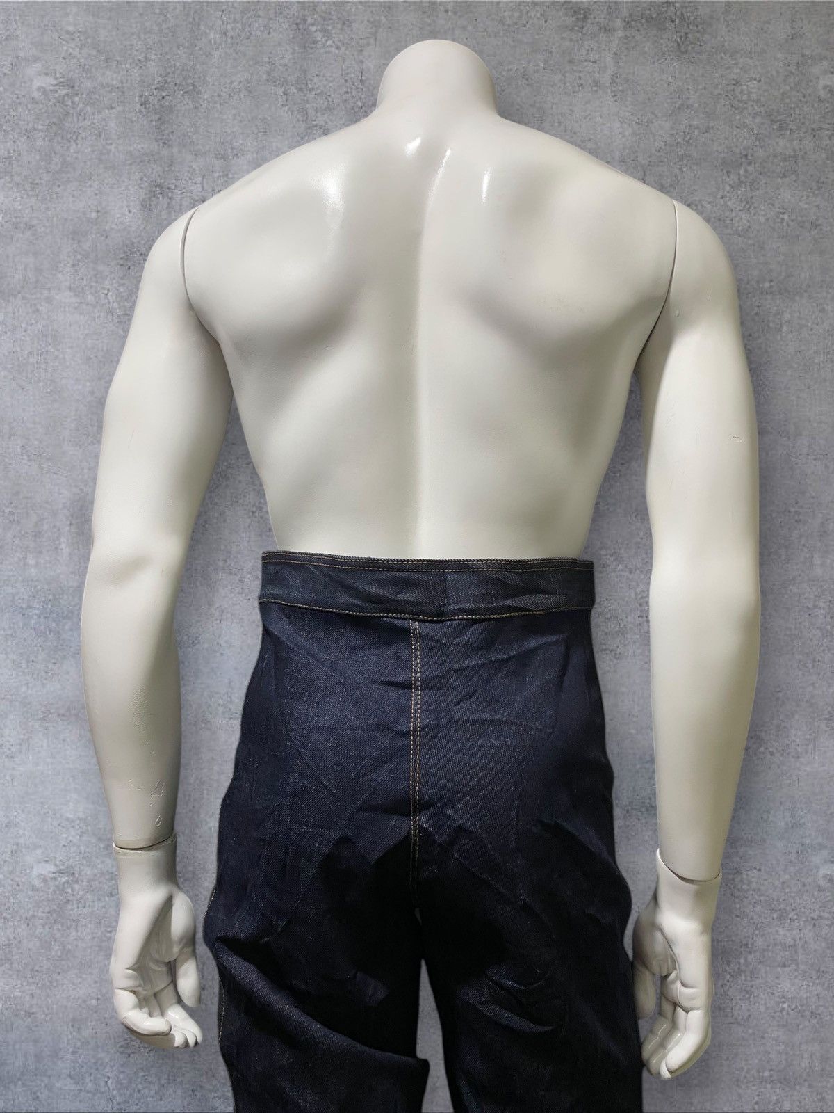 Jean Paul Gaultier S/S 1993 Rare Junior Gaultier- Tri-Closure Andro Jeans Size US 30 / EU 46 - 4 Thumbnail