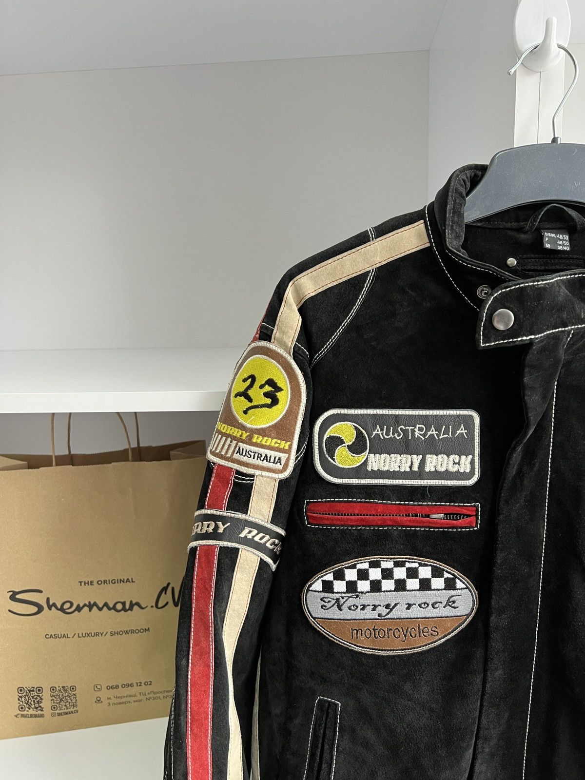 Indian Motorcycle × Vintage Vintage Motorcycles Jacket Norry Rock Australia Size US M / EU 48-50 / 2 - 6 Thumbnail