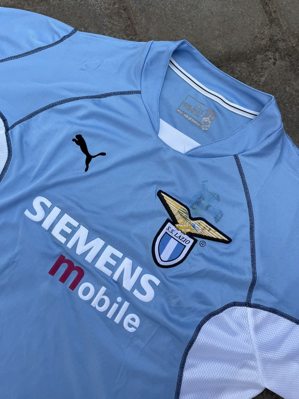 Vintage Vintage Soccer Jersey SS LAZIO Size US L / EU 52-54 / 3 - 2 Thumbnail