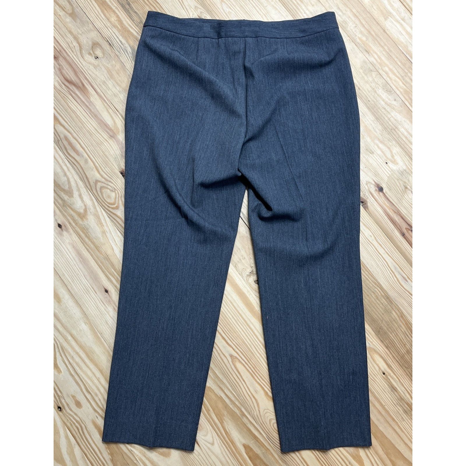 Jones New York Women’s Jones New York Stretch Gray Dress Pants Size 14 Size 36" / US 14 / IT 50 - 2 Thumbnail