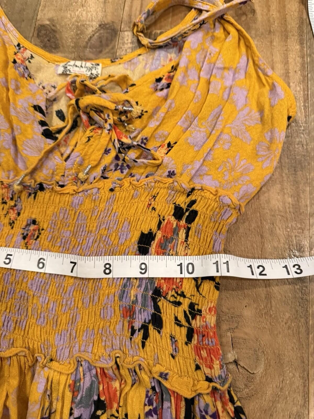 Free People Free People Ready For The Day Floral Maxi Slip Dress XS Size XS / US 0-2 / IT 36-38 - 12 Thumbnail