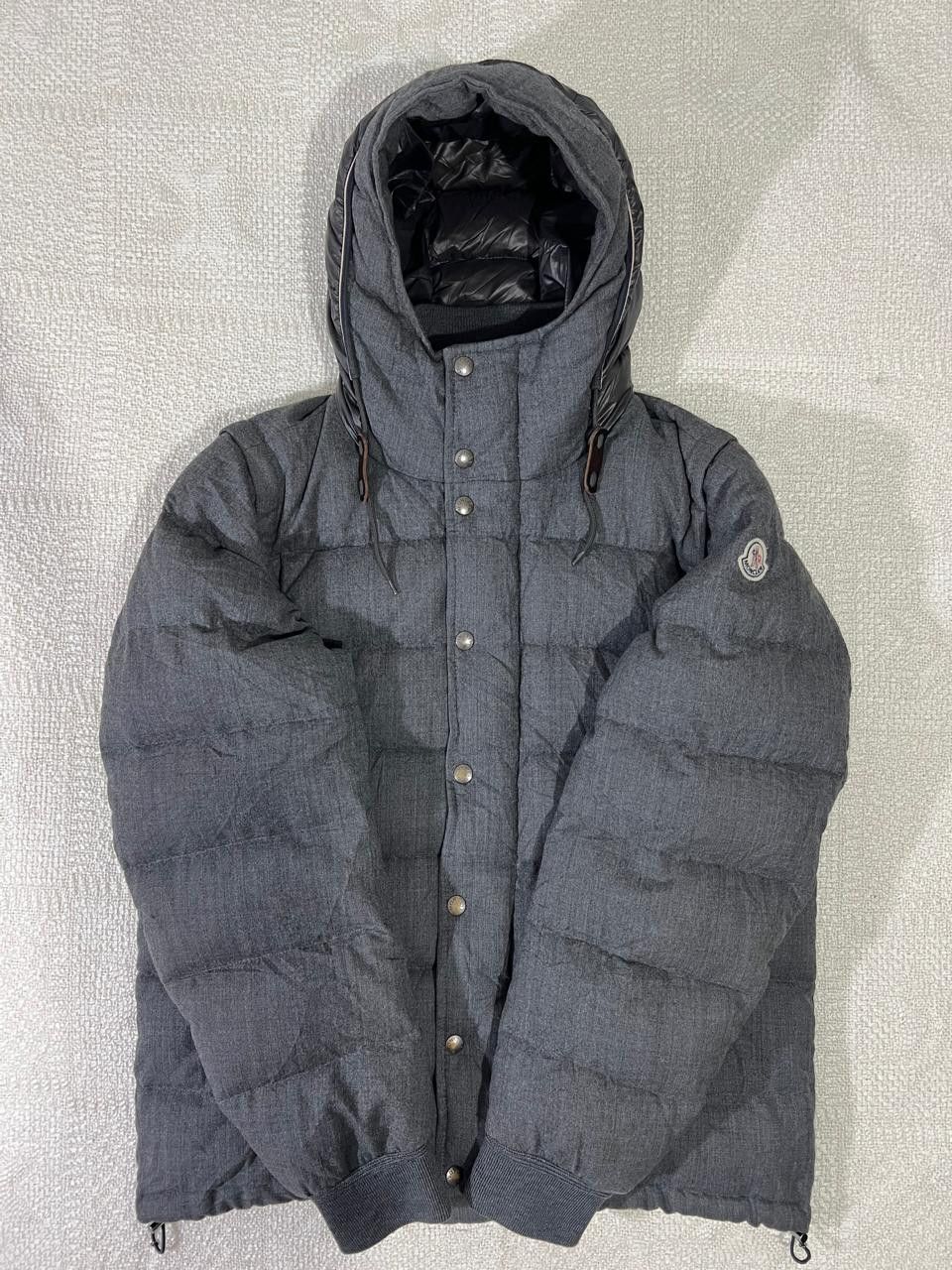Moncler Moncler HEM 2in1 wool down jacket Size US L / EU 52-54 / 3 - 5 Thumbnail