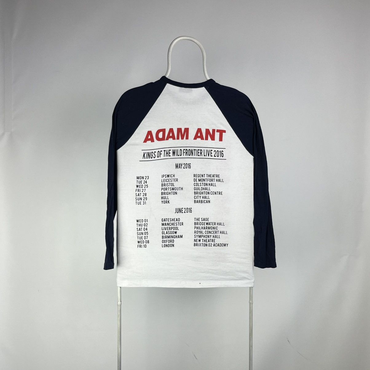 Band Tees Adam Ant long sleeve rock band kings of the wild frontier Size US M / EU 48-50 / 2 - 2 Thumbnail