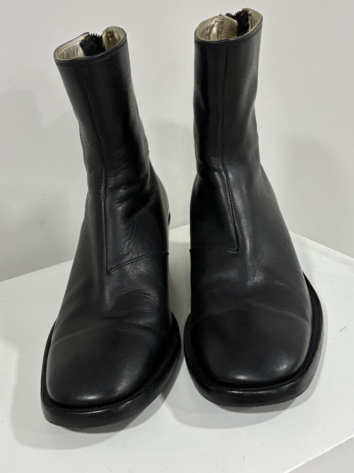 Acne Studios Square Toe Leather Boot. Size US 8 EU 41 Size US 8 / EU 41 - 8 Thumbnail