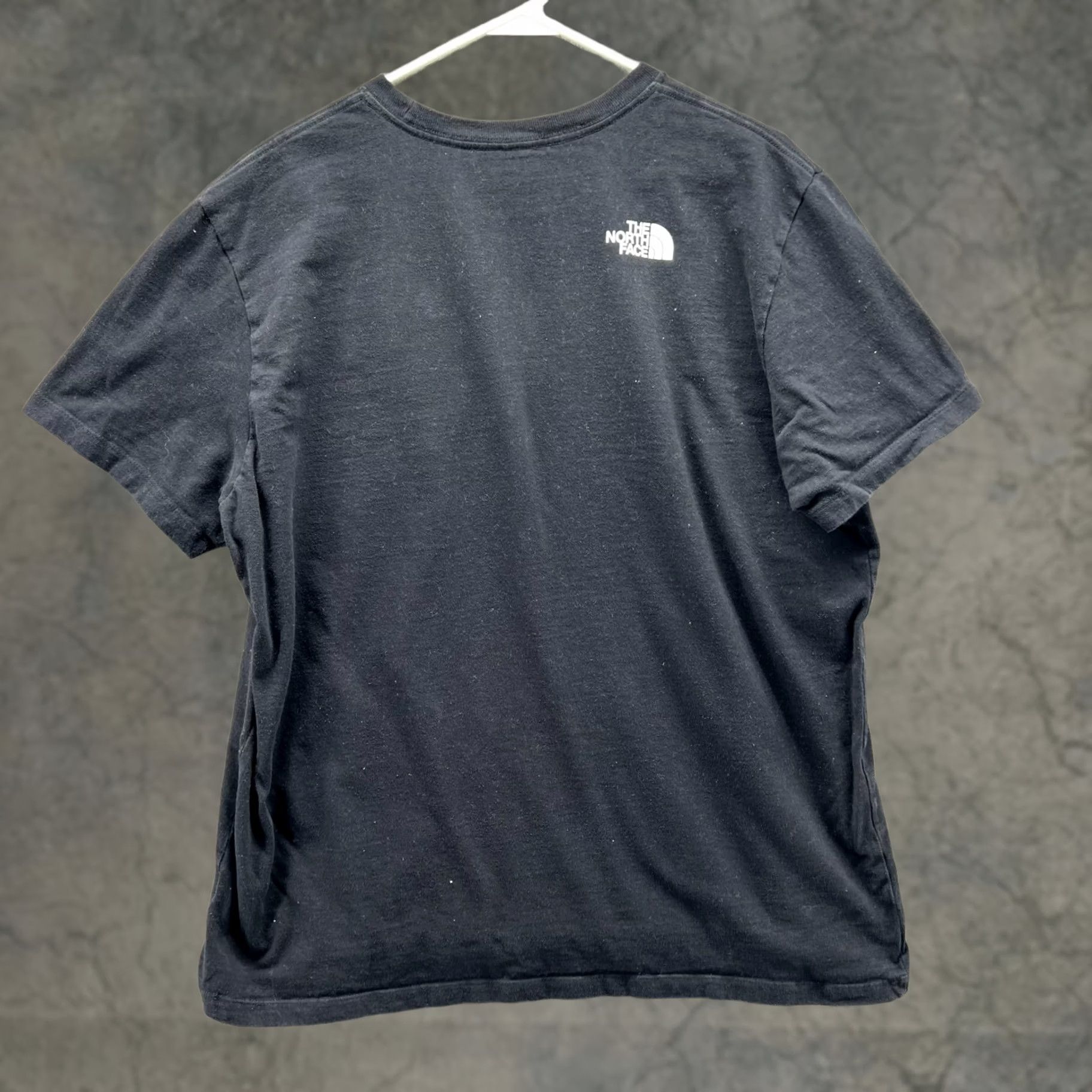 The North Face The North Face Shirt Mens XL Black White Box Logo Short Sleeve Cotton Tee Size US XL / EU 56 / 4 - 1 Thumbnail