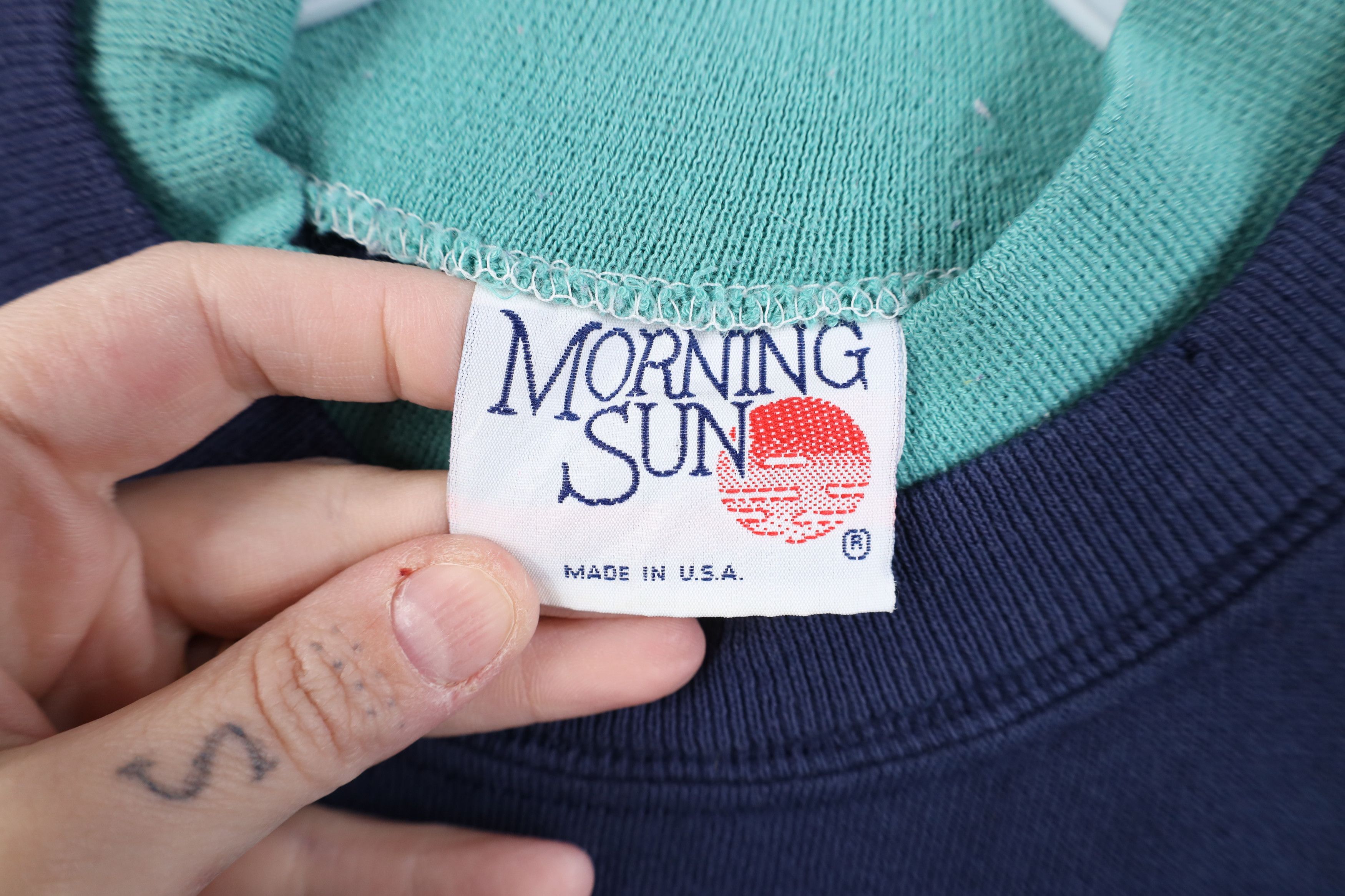 Vintage Vintage 90s Streetwear Cat Kitten Window Sweatshirt USA Size L / US 10 / IT 46 - 9 Thumbnail