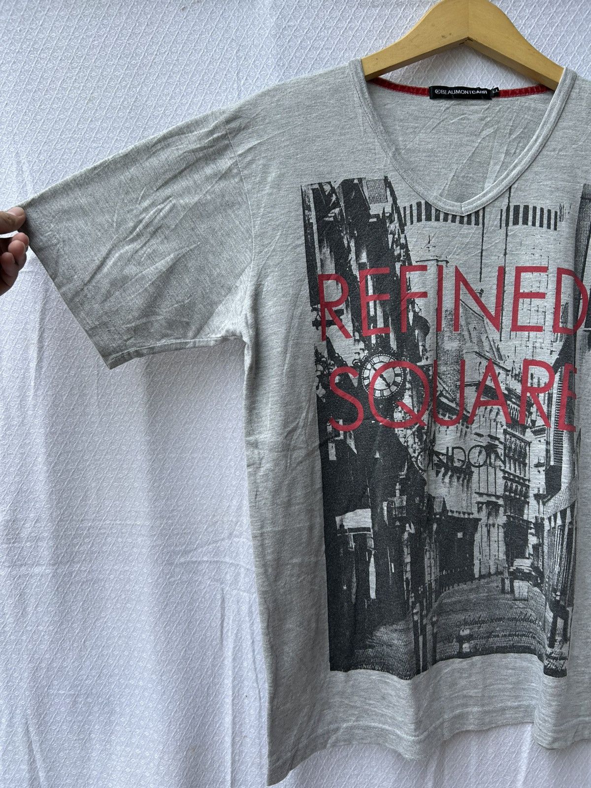 If Six Was Nine × Japanese Brand × Le Grande Bleu (L.G.B.) BeaumontCarr Refined Square London Tee Size US L / EU 52-54 / 3 - 3 Thumbnail