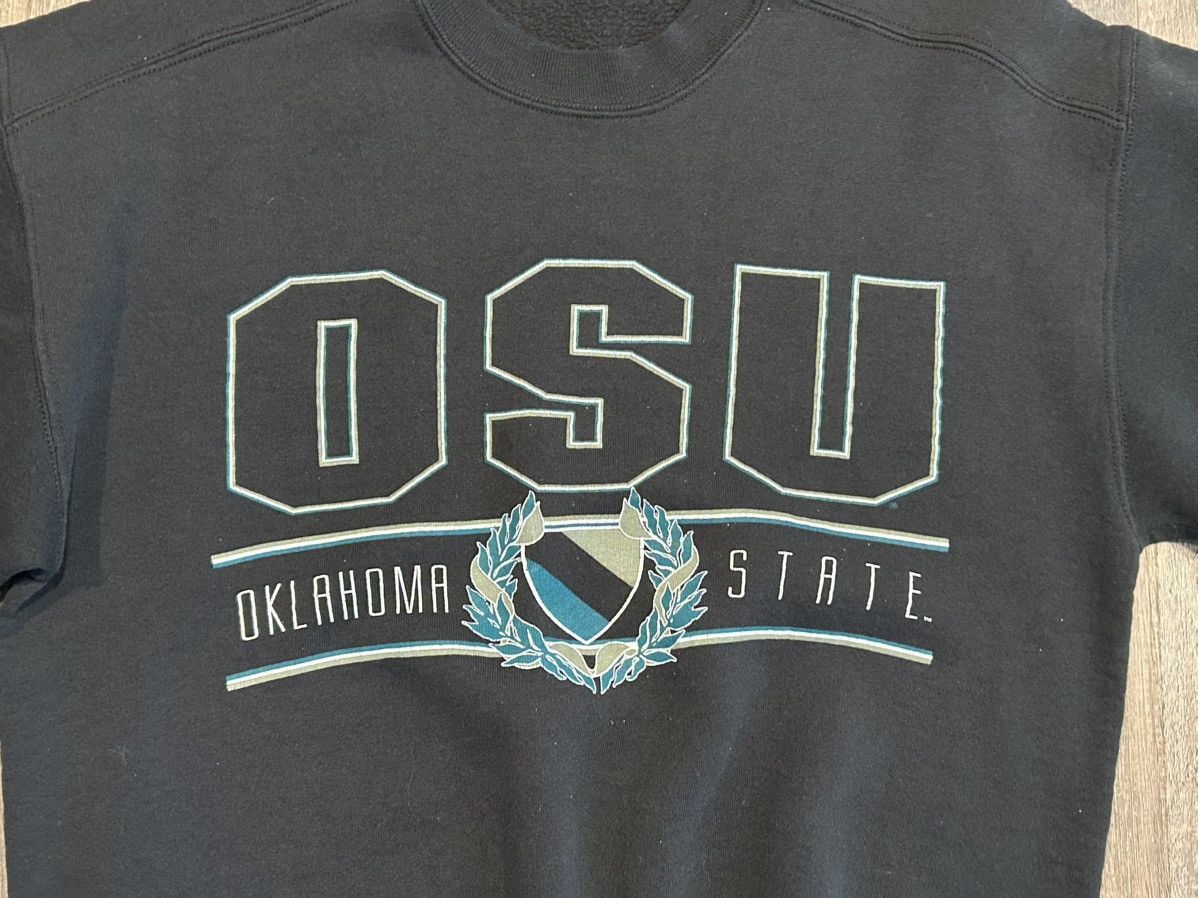Other *Rare* Vintage Black Gear Oklahoma State Crewneck Sweatshirt Size US M / EU 48-50 / 2 - 2 Thumbnail