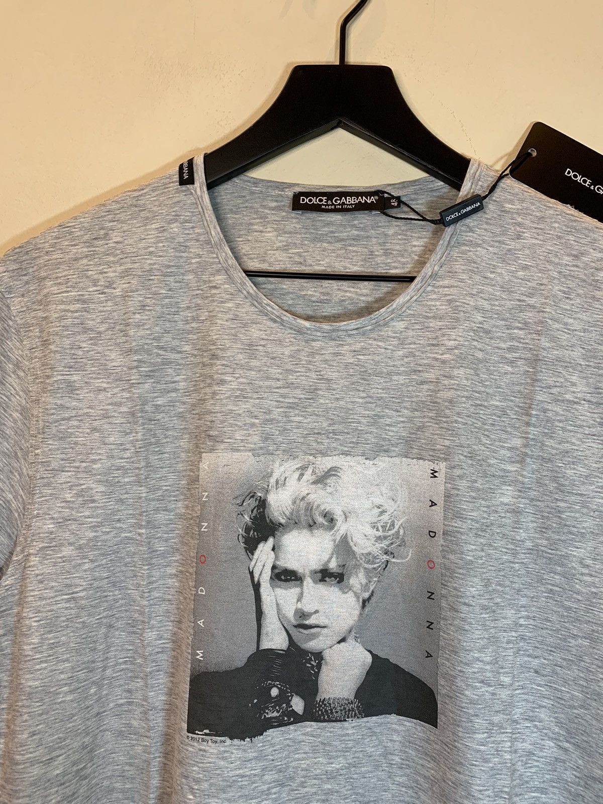 Band Tees *RARE* Dolce & Gabbana Madonna First Album Cover Art T-Shirt Size US M / EU 48-50 / 2 - 2 Thumbnail