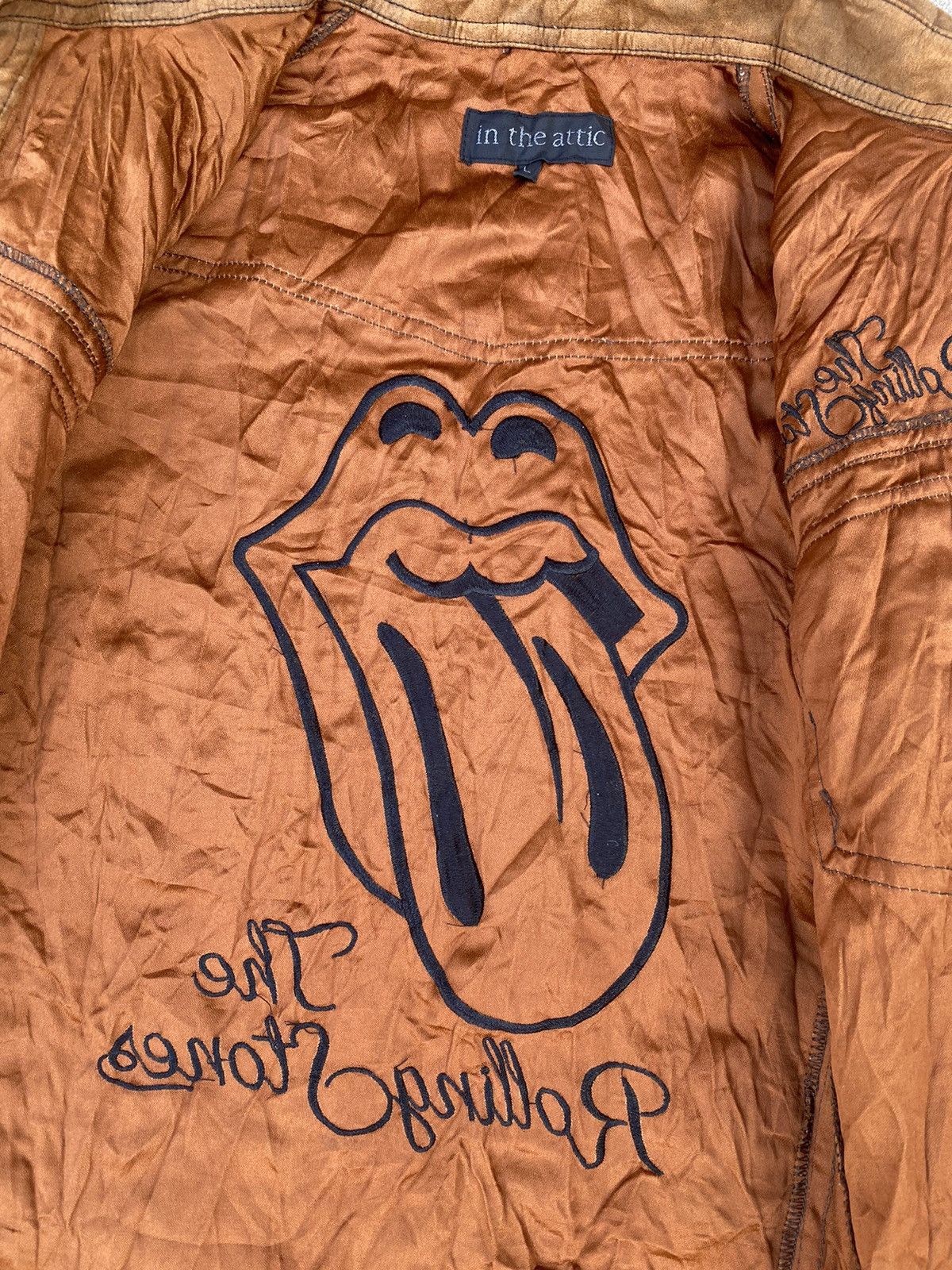 In The Attic In The Attic The Rolling Stones Long Sleeve Collar Shirt.#D3 Size US S / EU 44-46 / 1 - 5 Thumbnail