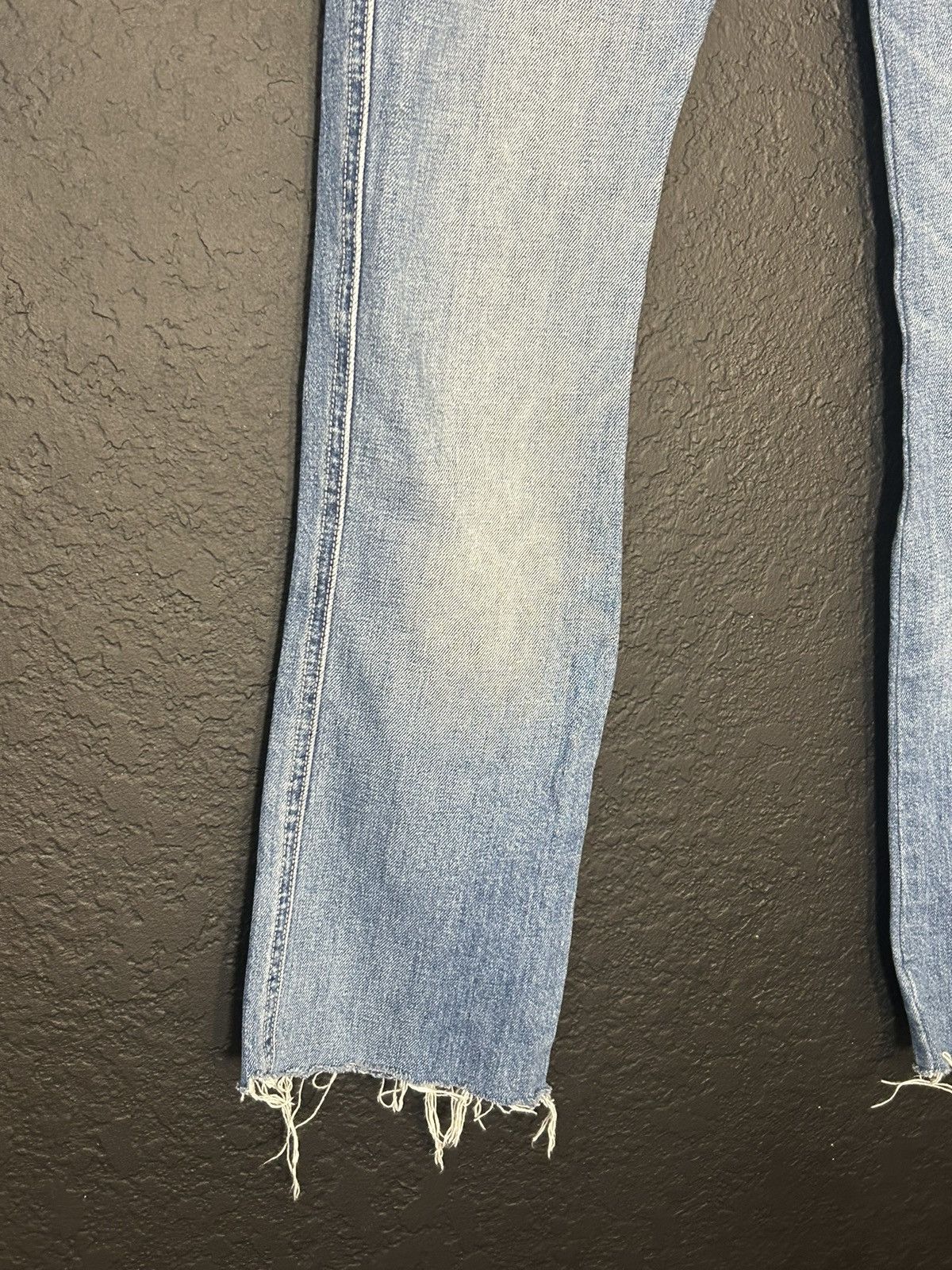 MOTHER Mother Superior Straight Fit Indigo Jeans Size 25" / US 0 / IT 36 - 3 Thumbnail