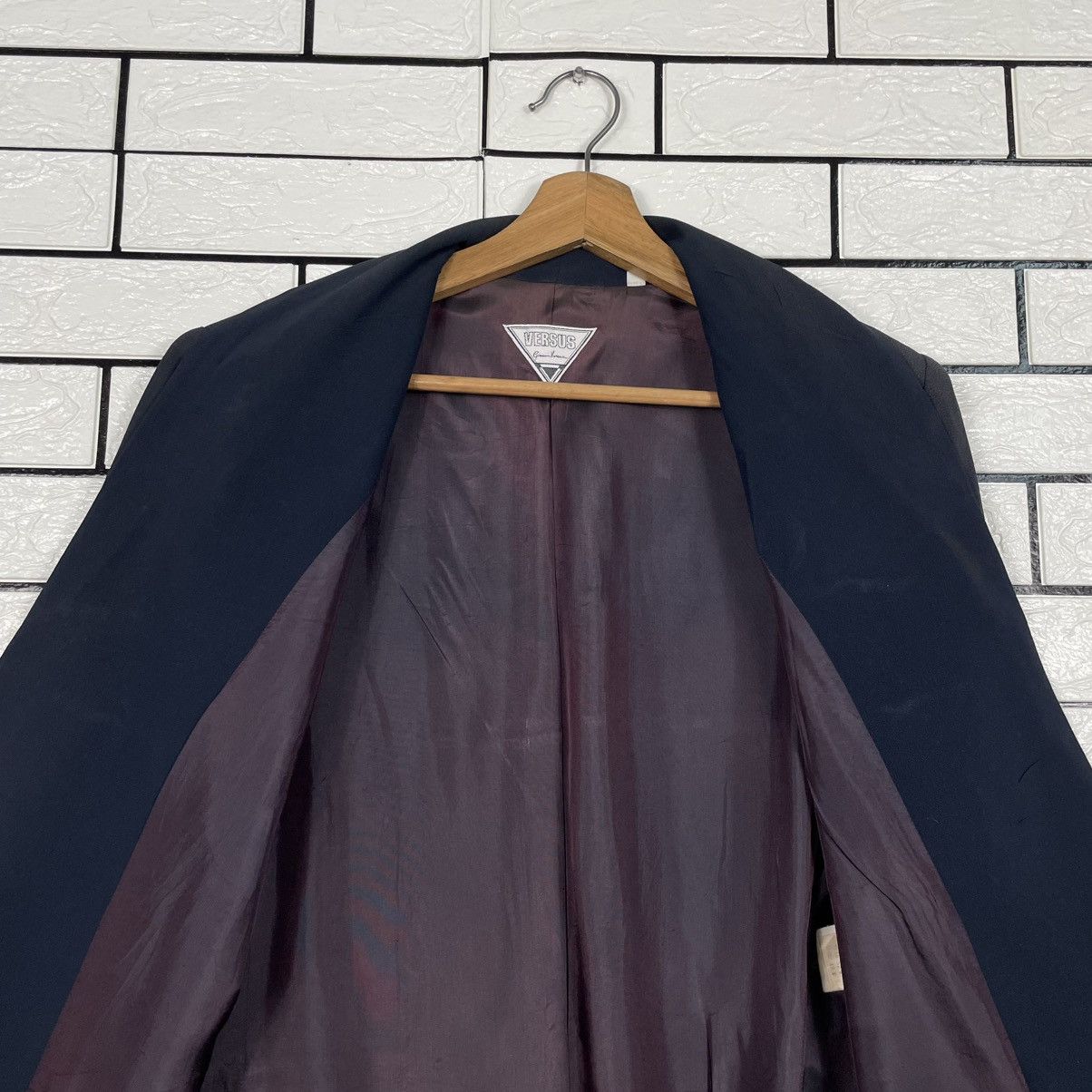 Versace Vintage Versus Gianni Versace Buttonless Jacket Size S / US 4 / IT 40 - 12 Thumbnail