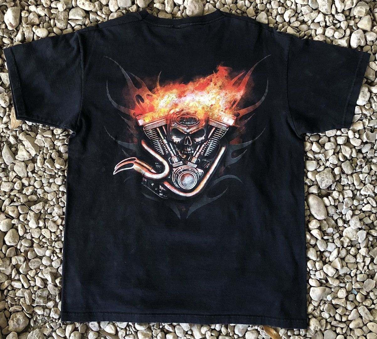 Other Vintage 2000s Spiral Direct Skull Motorcycle Rider Size US L / EU 52-54 / 3 - 2 Thumbnail