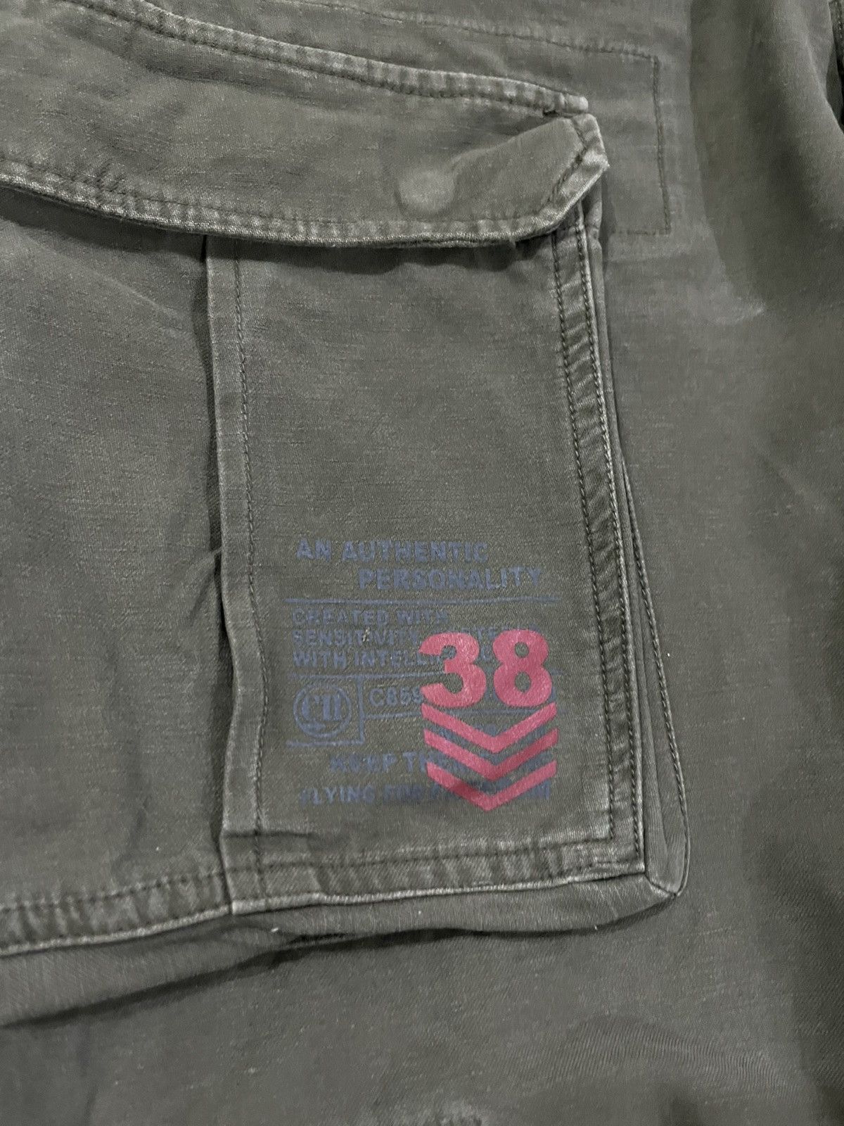 Japanese Brand 🔥 RARE CHEVRE MULTIPOCKETS UTILITY CARGO PANTS Size US 33 - 5 Thumbnail