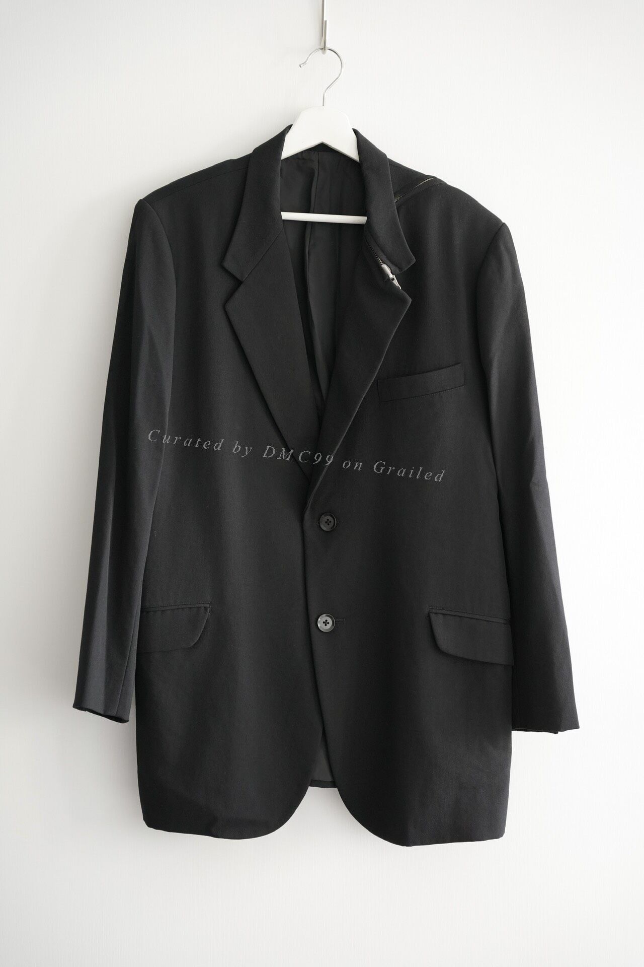 Yohji Yamamoto Yohji Yamamoto 2004AW Collar Zip Blazer Size US L / EU 52-54 / 3 - 1 Thumbnail