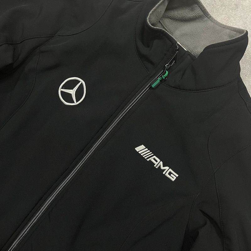 Mercedes-Benz Mercedes AMG Racing Light Jacket Y2K Vintage Size US S / EU 44-46 / 1 - 3 Thumbnail