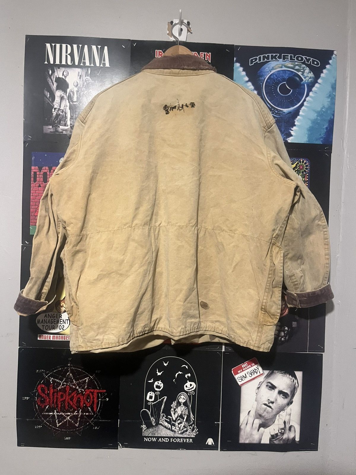 Other Vintage 70’s 80s Tan Heavy duty Thrashed Hunting Duck Jacket Size US XL / EU 56 / 4 - 10 Thumbnail