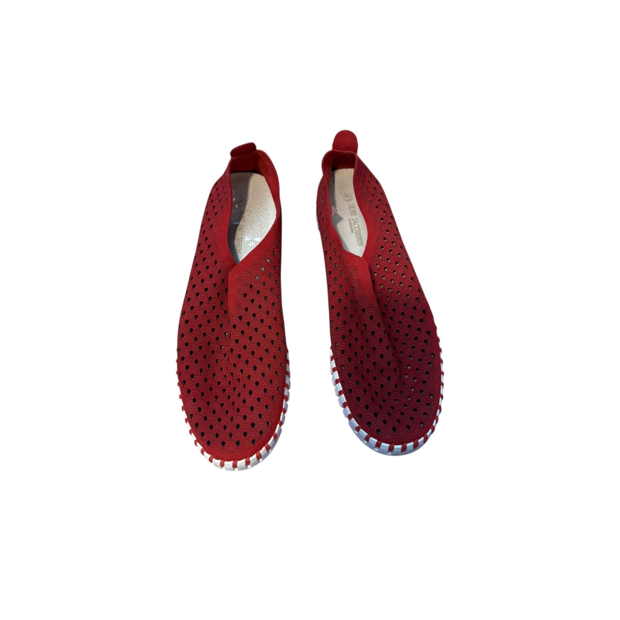 Ilse Jacobsen Ilse Jacobsen Tulip 139 Perforated Slip‑On Sneakers – Women’ Size US 8.5 / IT 38.5 - 1 Thumbnail