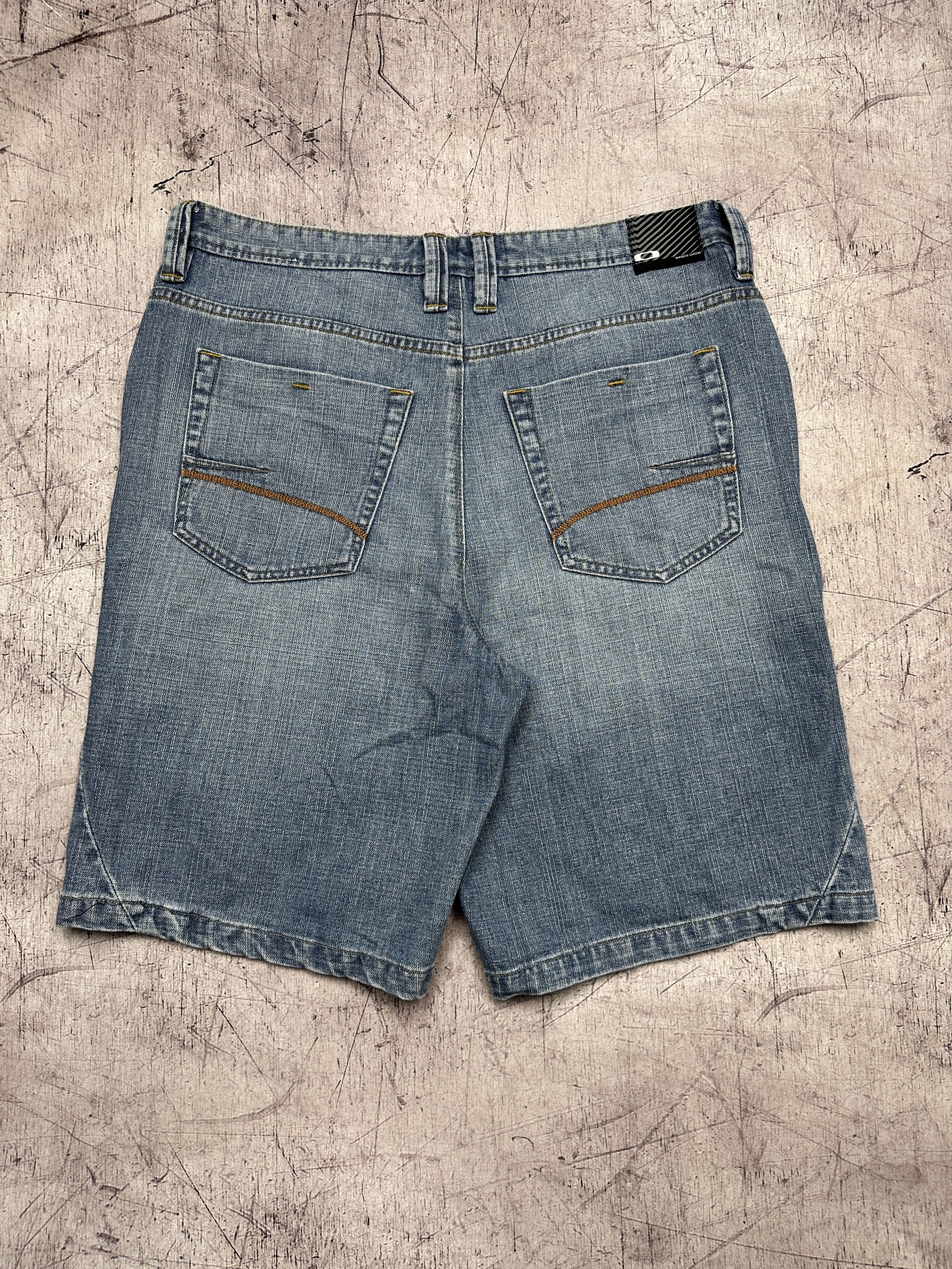 Oakley Oakley Vintage Mens Denim Shorts Size US 36 / EU 52 - 6 Thumbnail