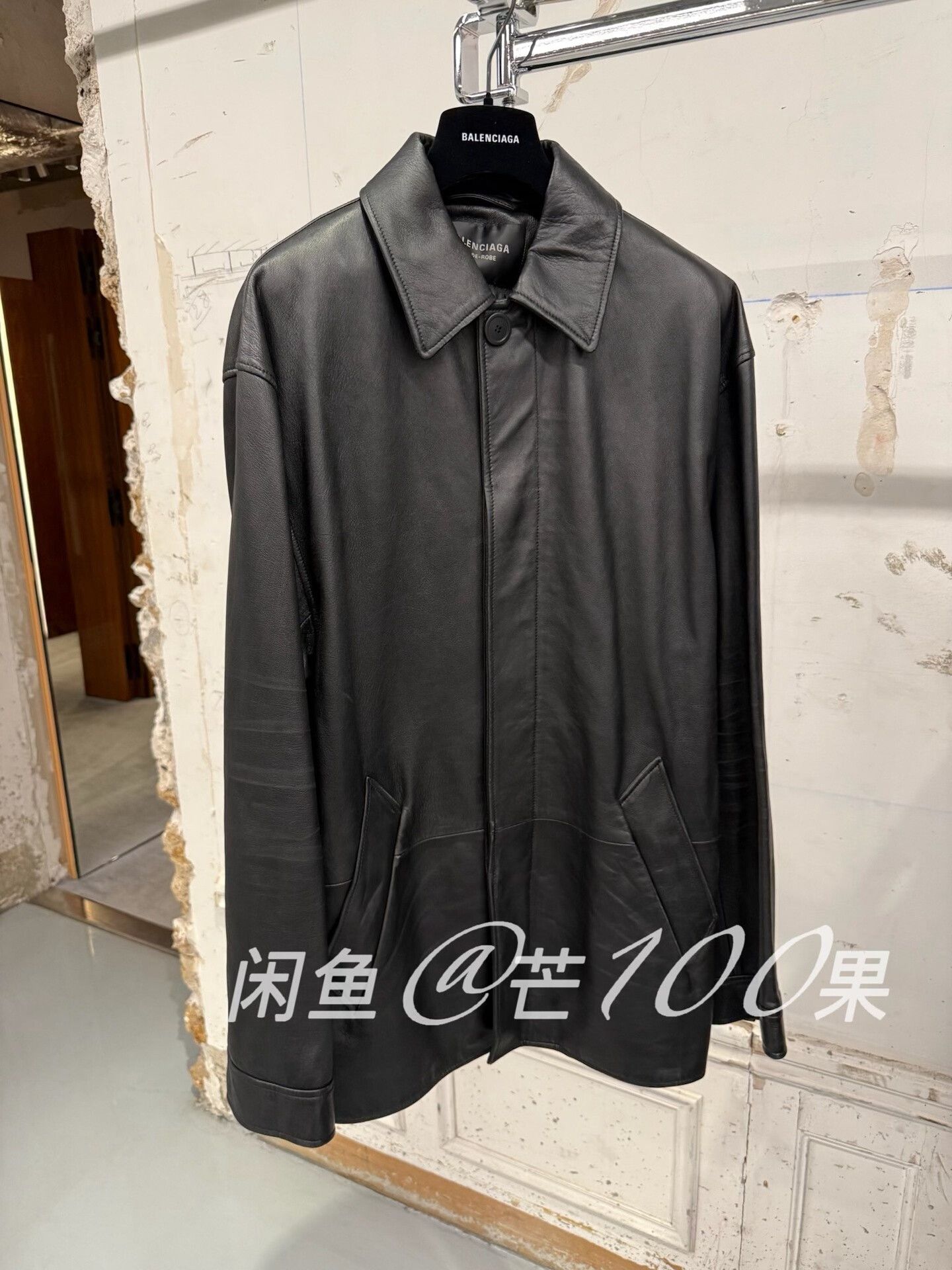 Balenciaga Balenciaga 26 Series Lambskin Leather Jacket Size US M / EU 48-50 / 2 - 1 Thumbnail