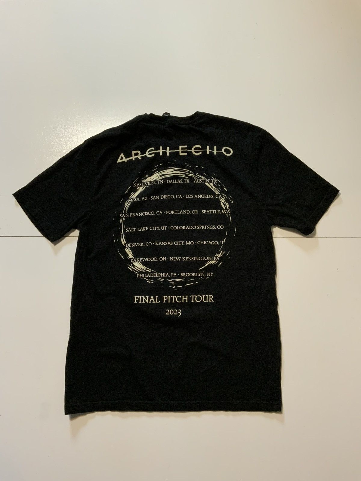 Band Tees Arch Echo Final Pitch 2023 Progressive Metal Band T-Shirt Size US S / EU 44-46 / 1 - 2 Thumbnail