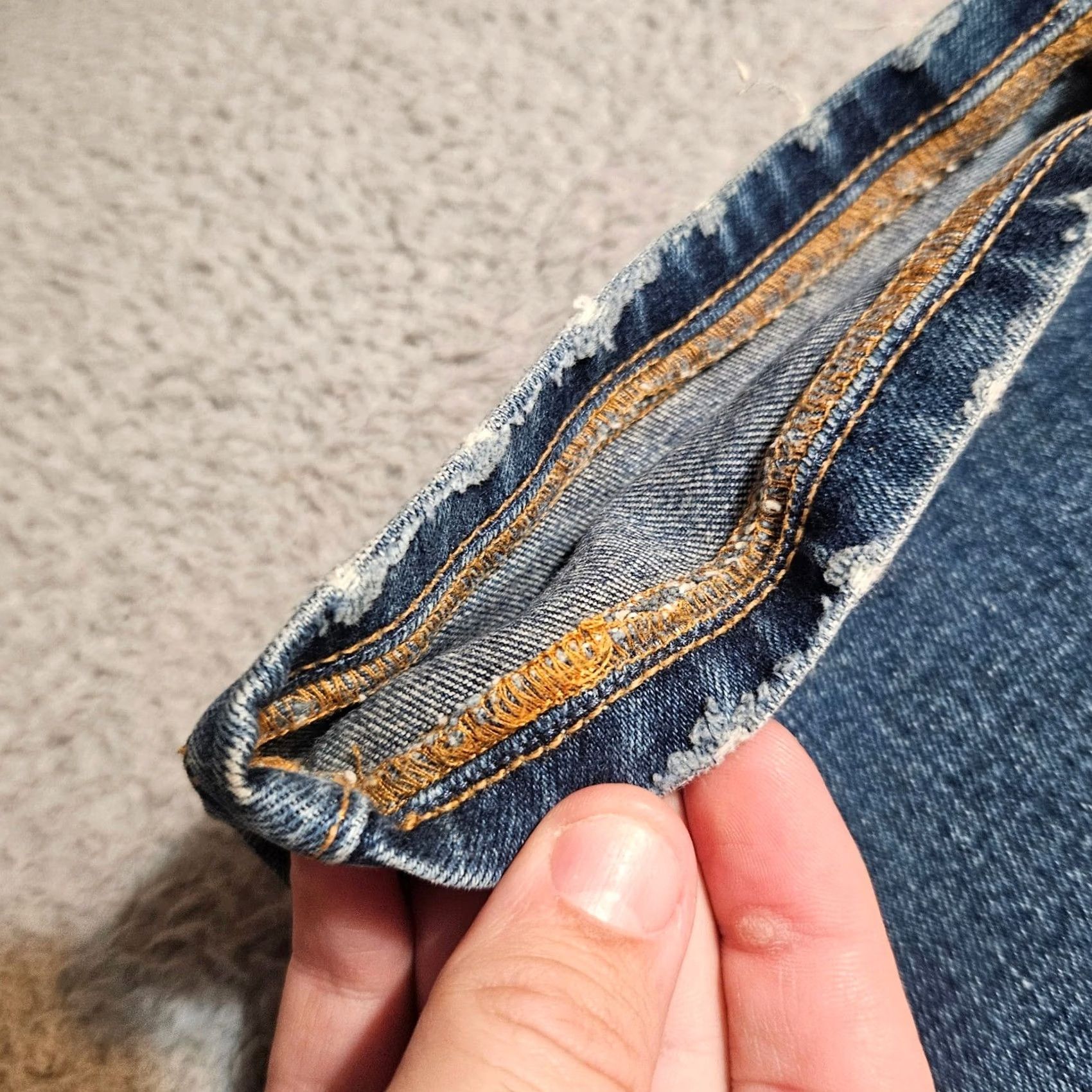Lucky Brand Lucky Brand Blue Jeans Mens Straight Stretch Size 36 28 Size US 36 / EU 52 - 8 Thumbnail