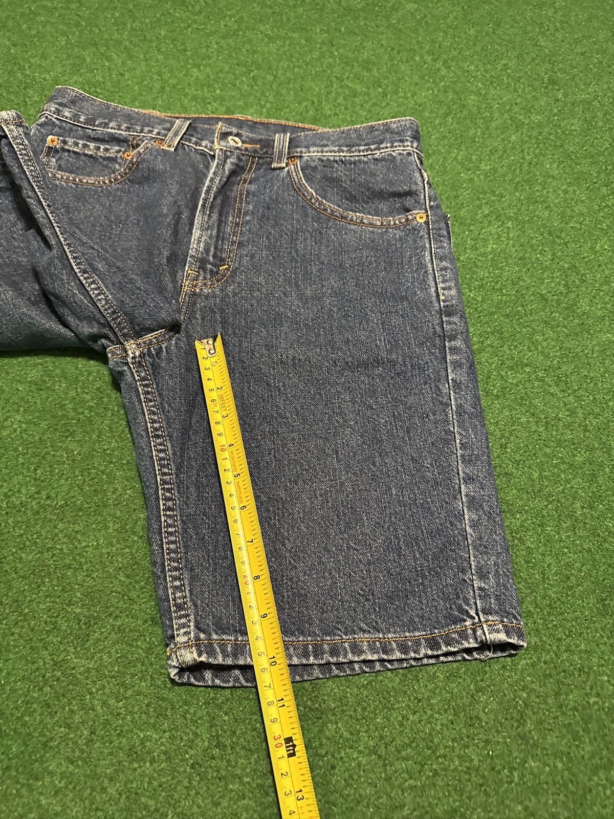 Levi's Levis 505 Jorts Y2K Medium Wash 31 10” Denim Shorts Size US 31 - 7 Thumbnail