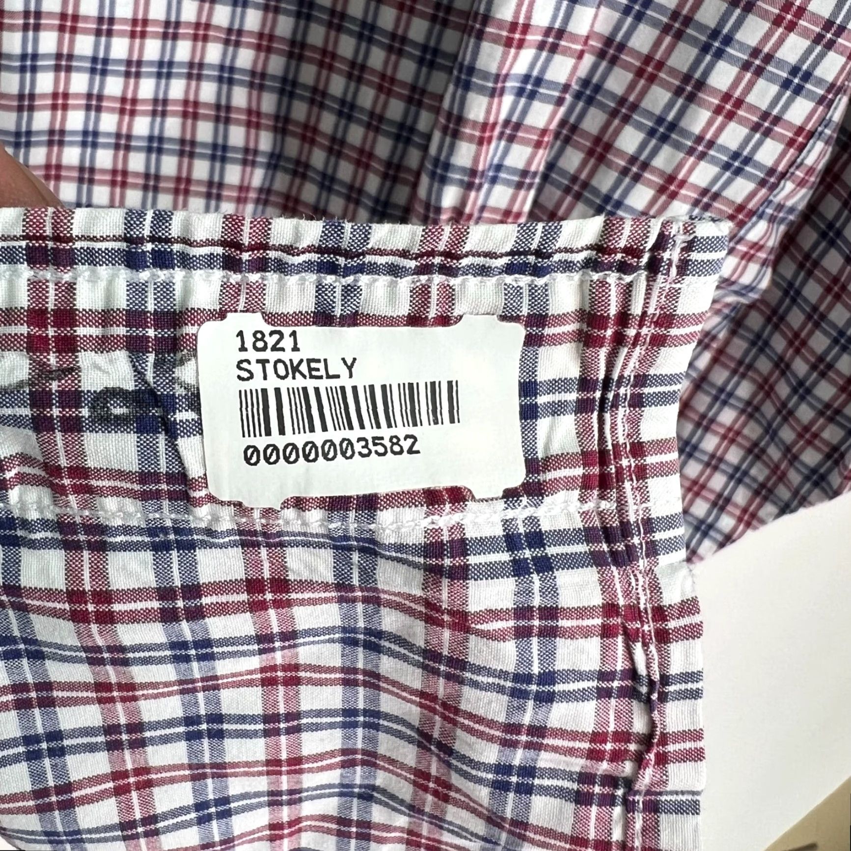 Jos. A. Bank Jos. A. Bank Check Executive Button Down Shirt Mens XL RWB Long Sleeve Size US XL / EU 56 / 4 - 6 Thumbnail