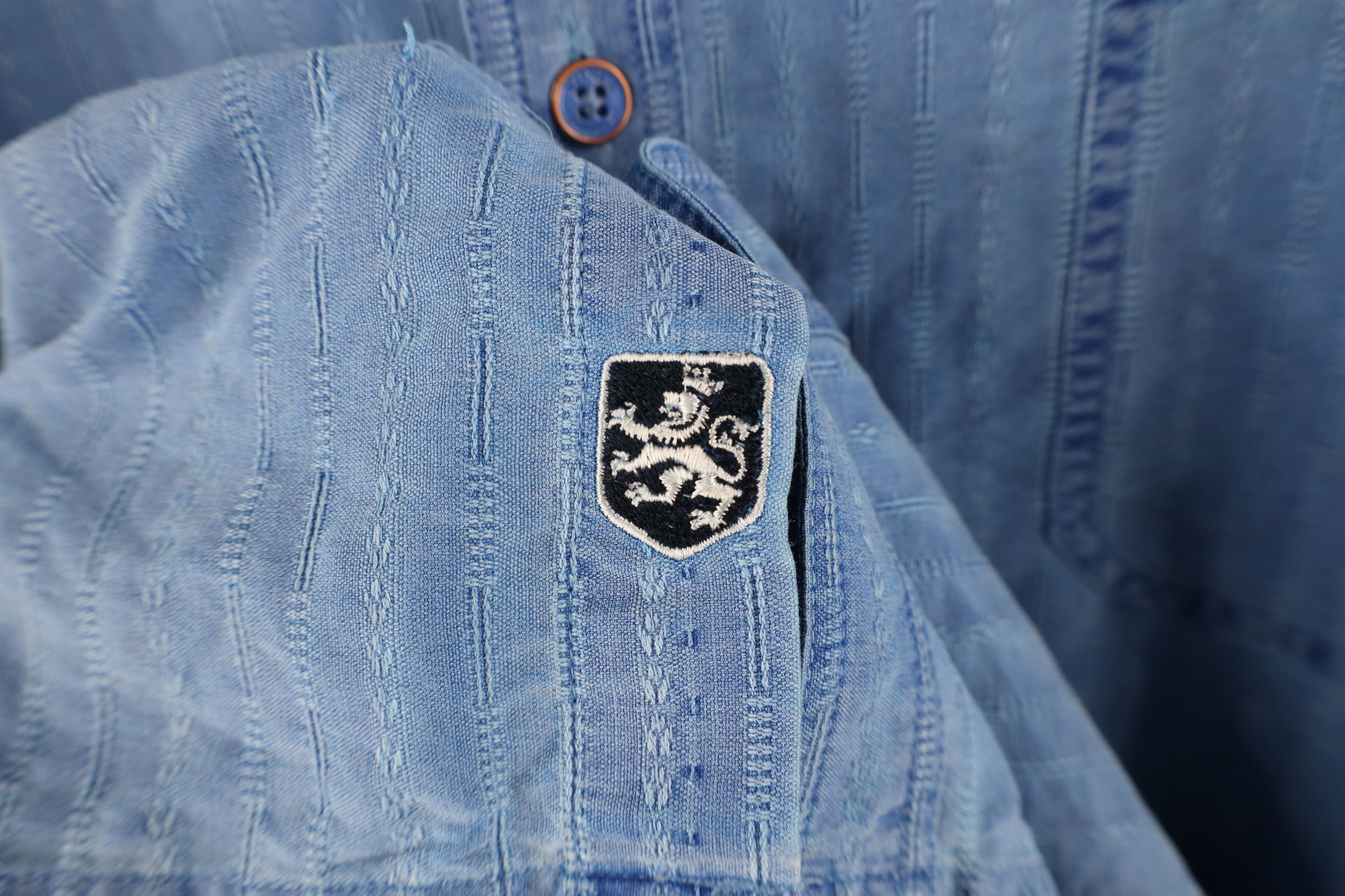 Nat Nast × Vintage Vintage Nat Nast Luxury Originals Striped Button Shirt Size US XXL / EU 58 / 5 - 4 Thumbnail