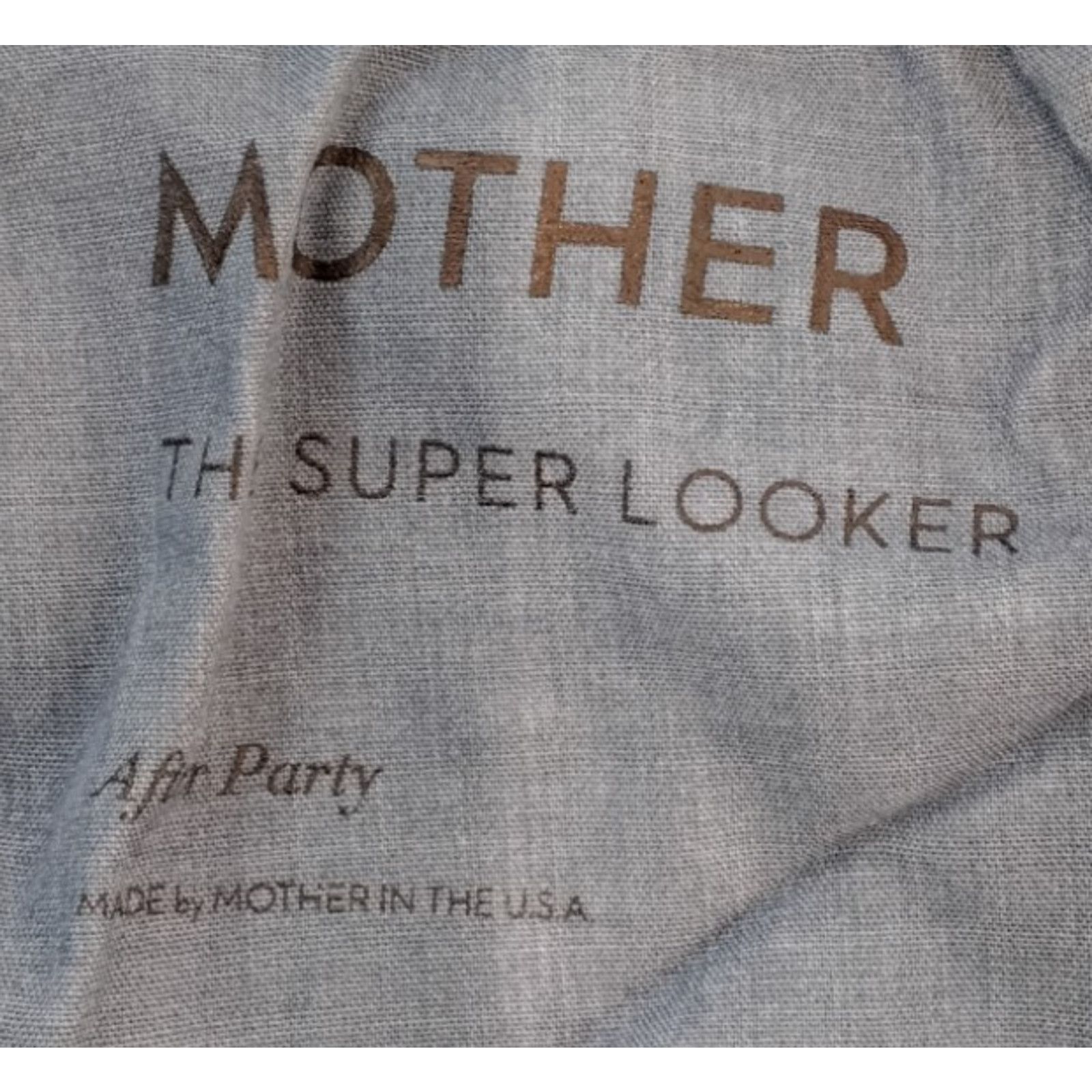 MOTHER Mother The Super Looker After Party Wash Jeans Women's 28 Size 28" / US 6 / IT 42 - 11 Thumbnail