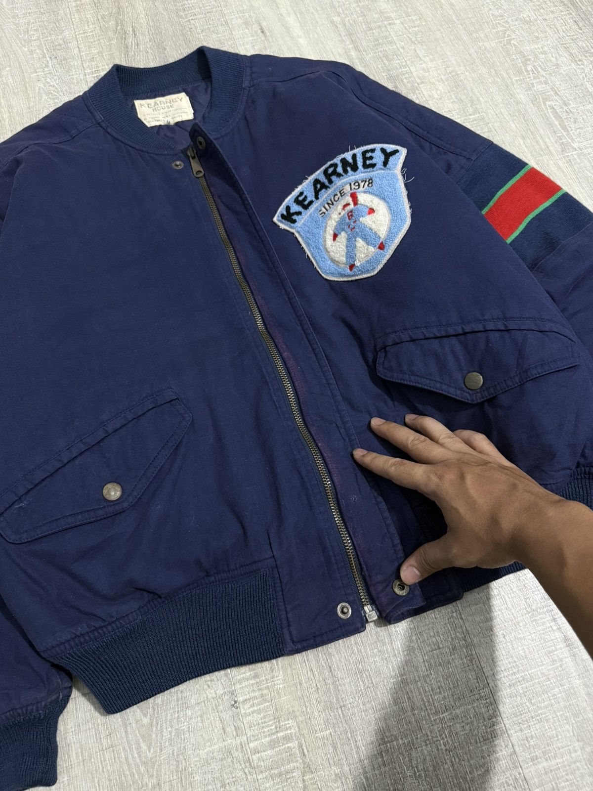 Vintage Vintage kearney house varsity jacket Size US M / EU 48-50 / 2 - 7 Thumbnail