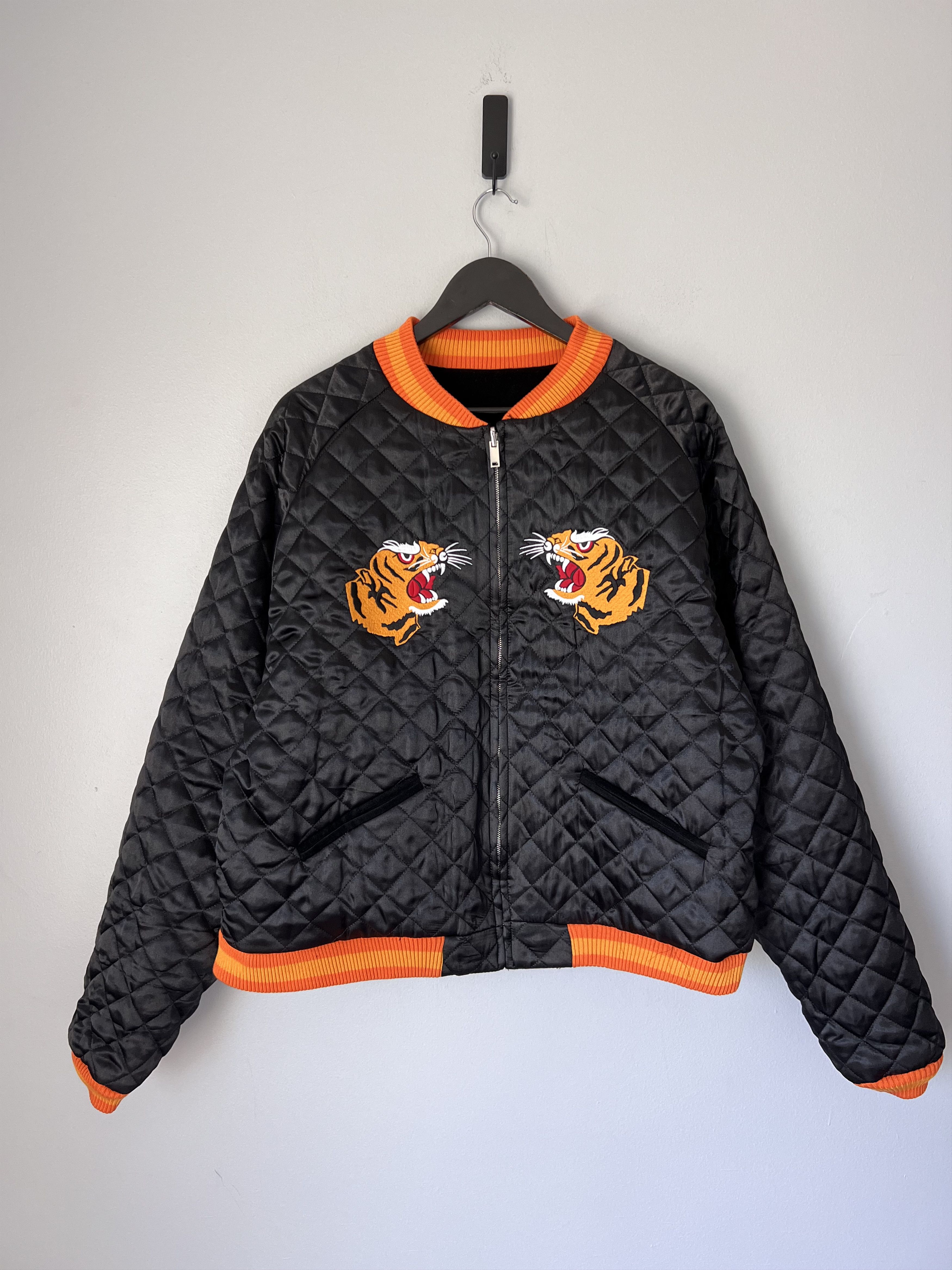 DENIM TEARS Denim Tears Tiger of Harlem Reversible Souvenir Jacket Size US XL / EU 56 / 4 - 8 Thumbnail