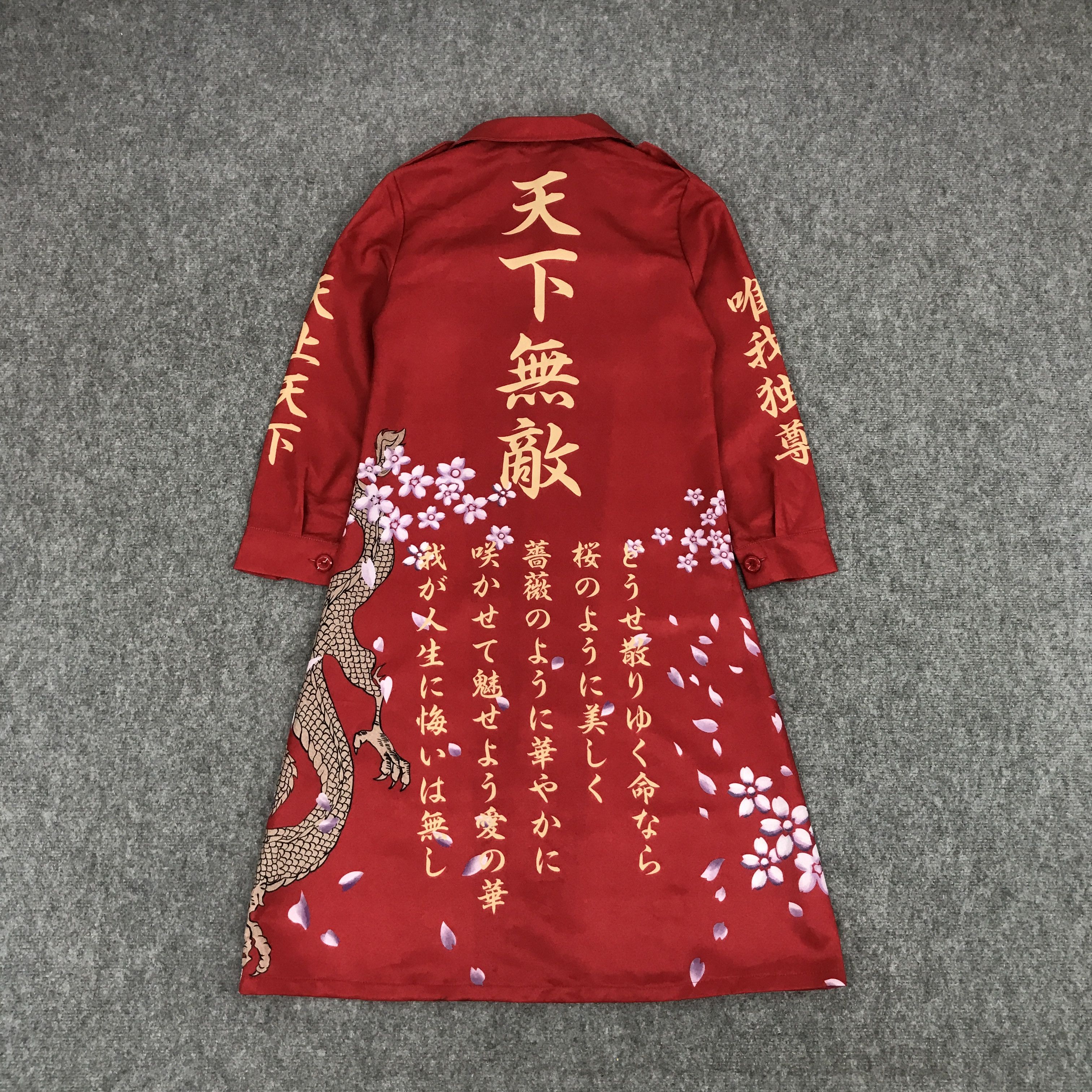Japanese Brand JAPAN FASHION STYLE DRAGON HOLOUN BUTTON JACKET Size US XS / EU 42 / 0 - 2 Thumbnail