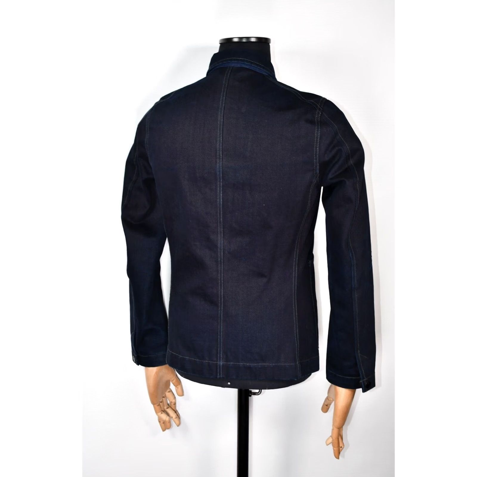 G-Star G-Star Raw Trigger 3D Cropped Blazer Jacket Men M Denim Blue Shirt Hoodie? Size 40R - 4 Thumbnail