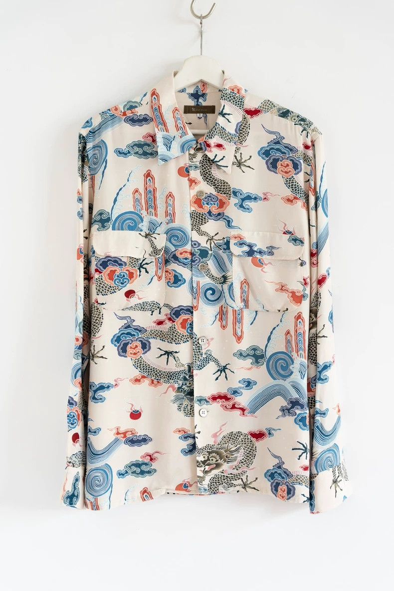 Y's for Men Y's For Men 00s shirt full of auspicious cloud and dragon Size US L / EU 52-54 / 3 - 1 Thumbnail