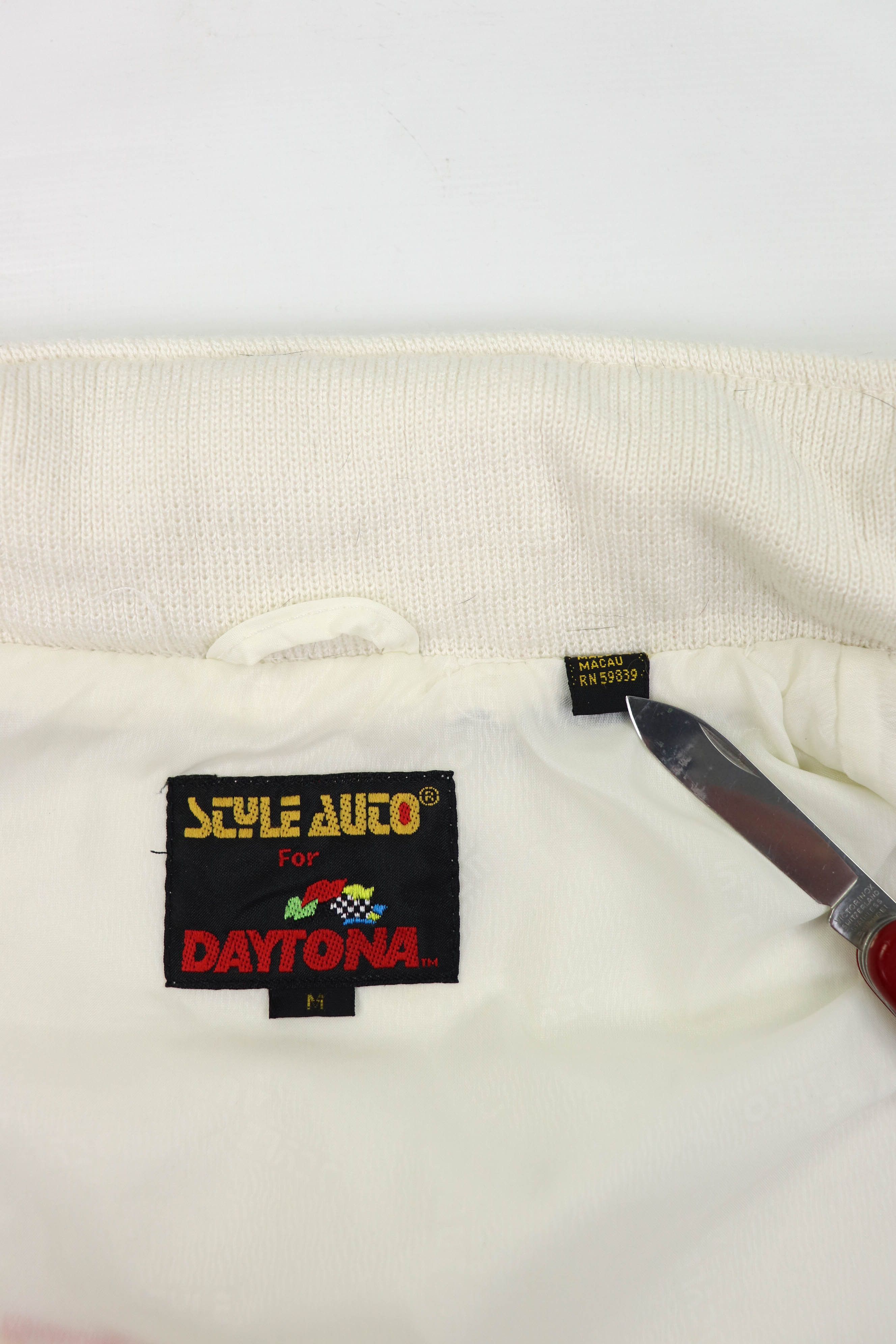 Daytona Daytona by Style Auto Rare Vintage 90s Nylon Zip Jacket Size US M / EU 48-50 / 2 - 11 Thumbnail