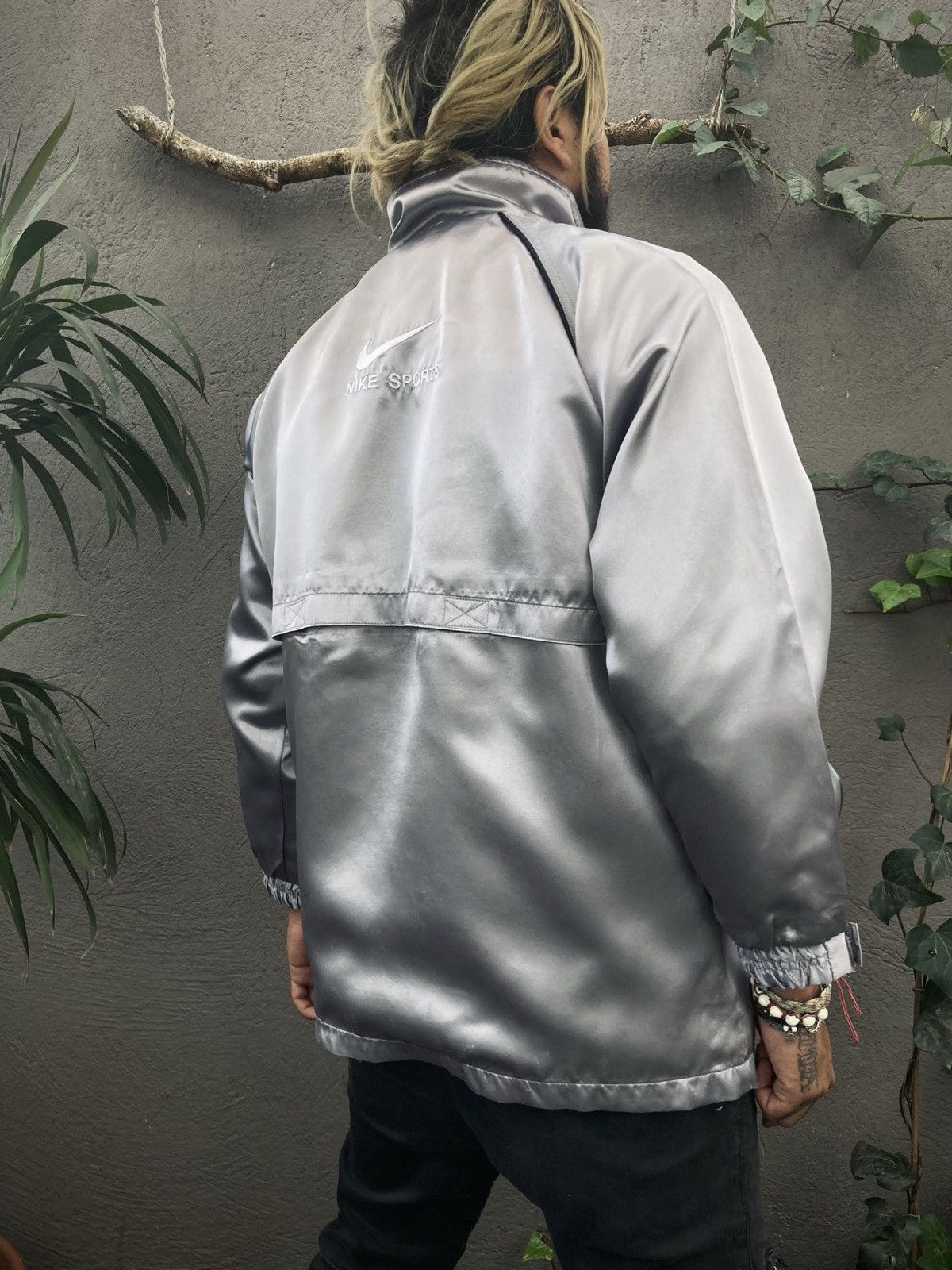 Nike × Vintage Vintage 90s Nike Premier Platinum Jacket Size US M / EU 48-50 / 2 - 14 Thumbnail