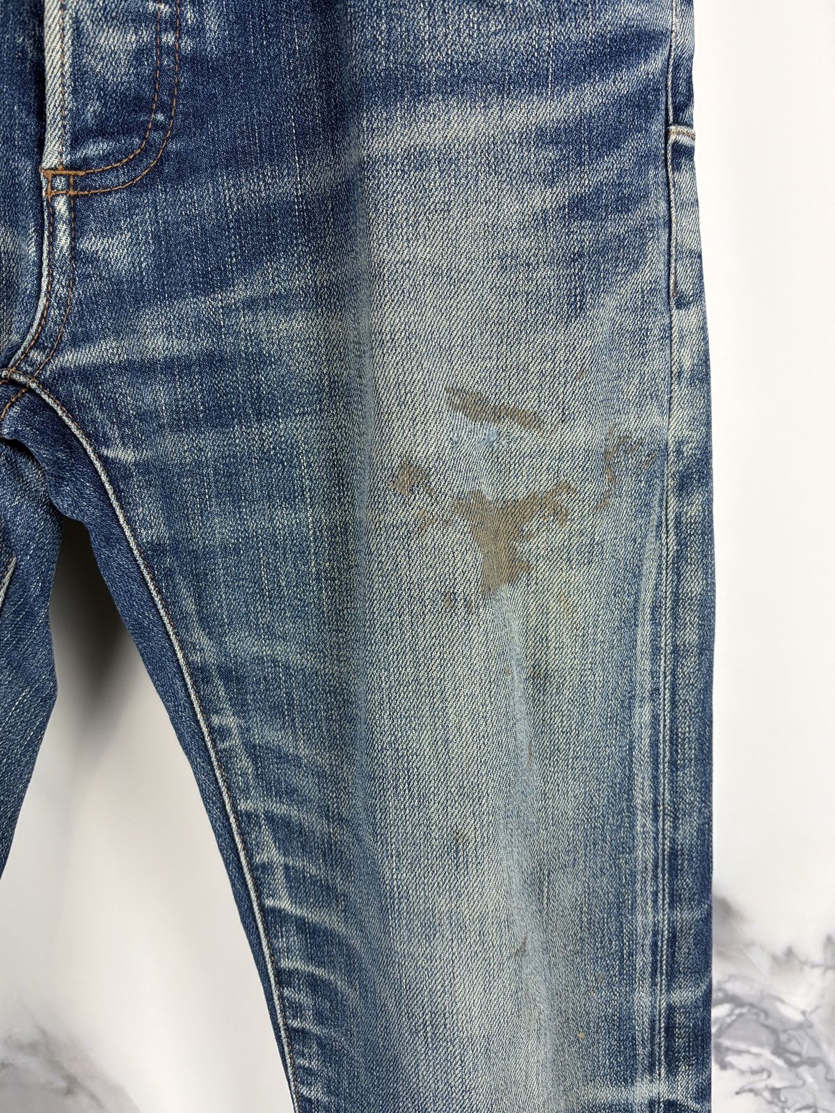 Dior AW11 Dior Homme My Darling Claymask Faded Jake Denim Jeans Size US 28 / EU 44 - 6 Thumbnail