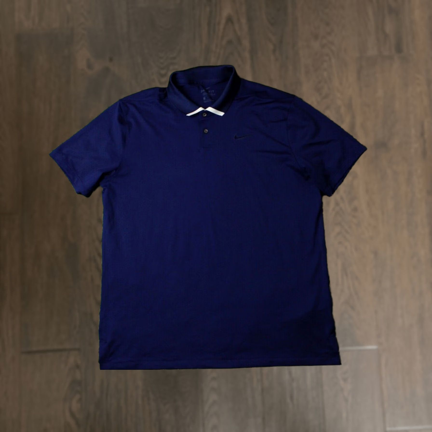 Nike NIKE GOLF DRI-FIT 2020 MEN TRAINING POLO SHIRT JERSEY ORIGINAL SIZE L Blue and White Polo Mens 2020 Nike Golf Shirt Size US L / EU 52-54 / 3 - 1 Thumbnail