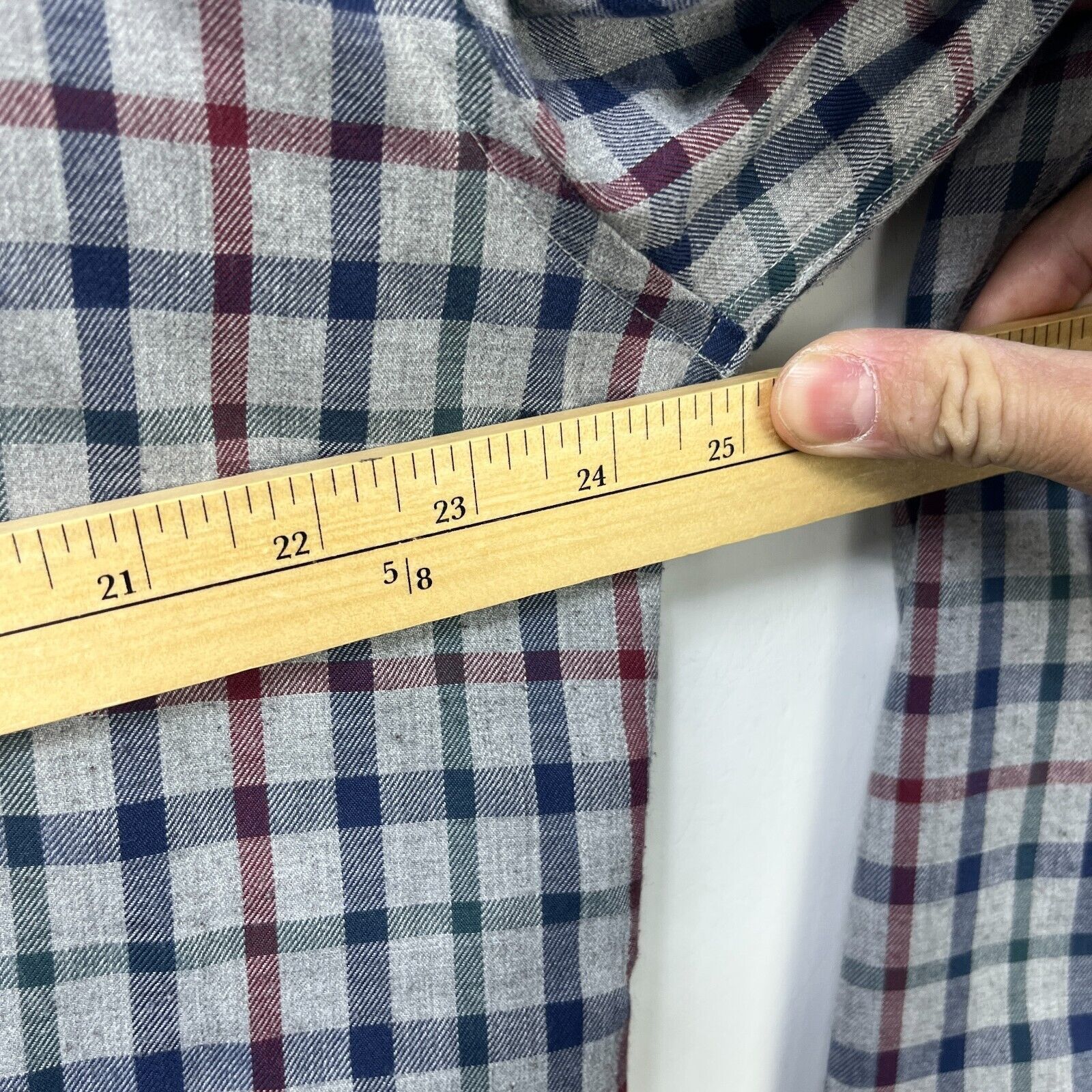 Barbour × Vintage Vintage Barbour Plaid Button Up Long Sleeve Shirt XL US Size US XL / EU 56 / 4 - 6 Thumbnail