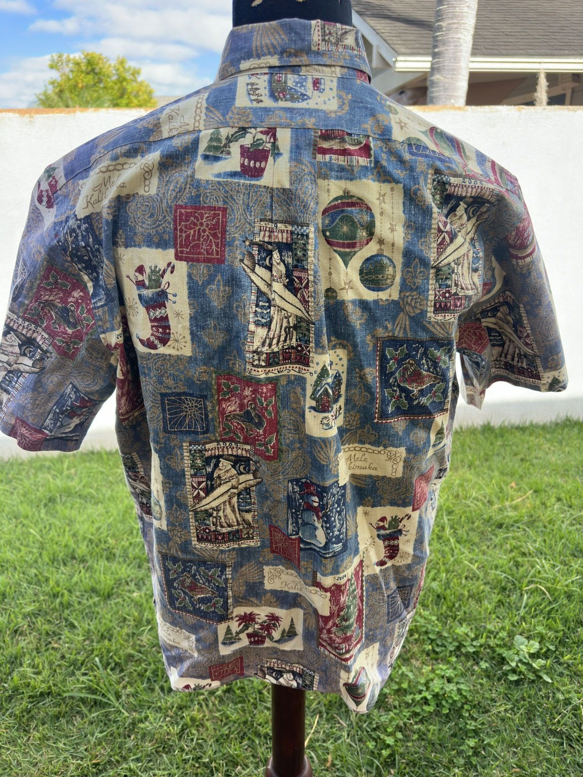 Reyn Spooner Reyn Spooner Men's XL Christmas 2009 Mele Kalikimaka Hawaii Size US XL / EU 56 / 4 - 2 Thumbnail