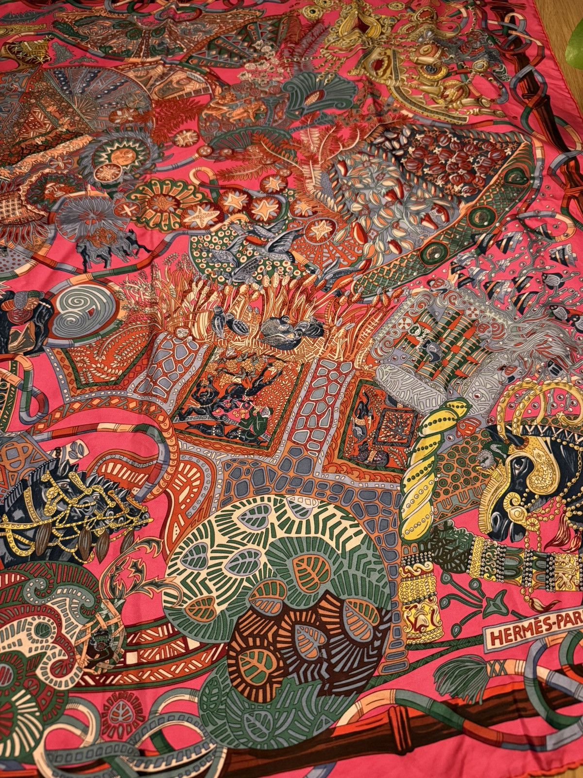 Hermes Hermés Silk Scarf Size ONE SIZE - 6 Thumbnail
