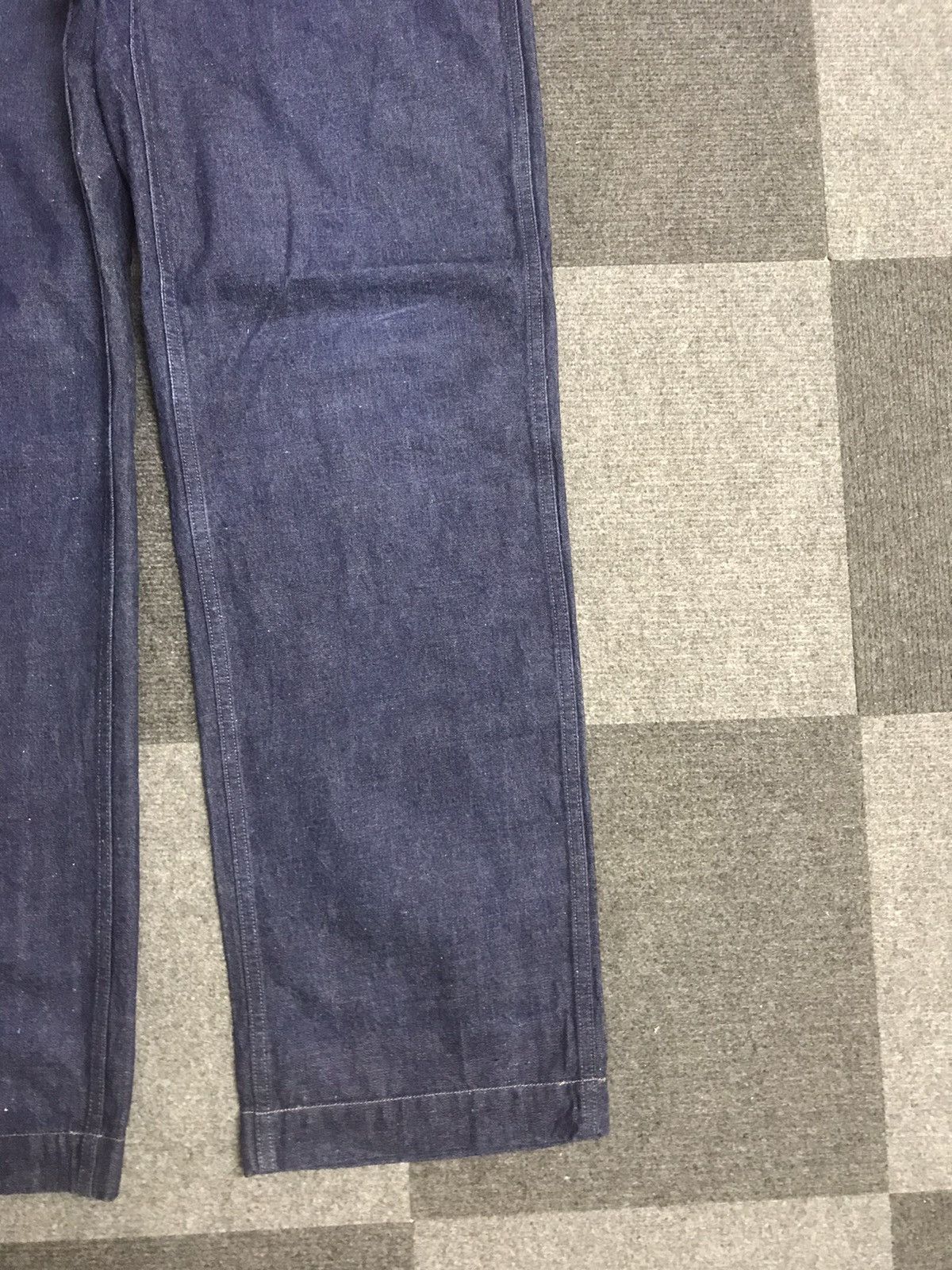 Japanese Brand PHIGVEL MAKERS MFG Navy Military Denim Size US 36 / EU 52 - 7 Thumbnail