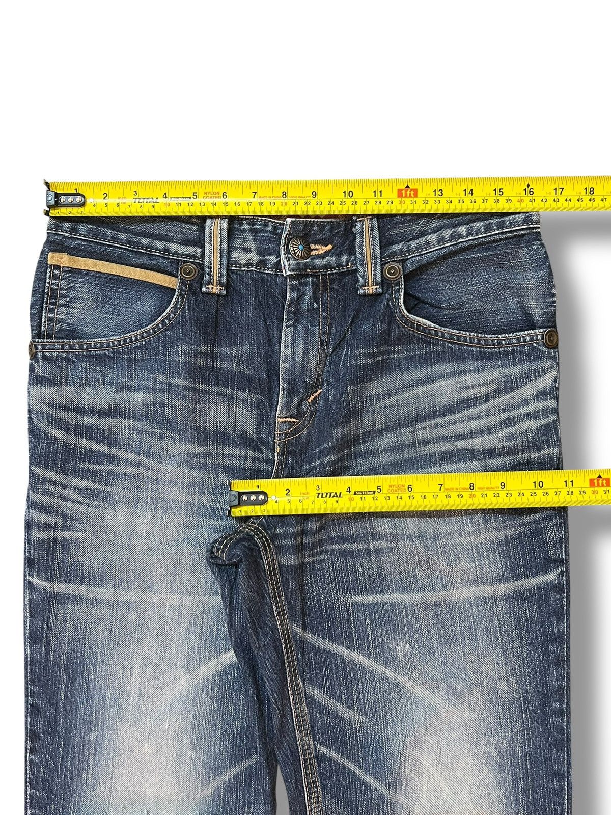 Edwin Bootcut Edwin Exclusive Vintage Japan - Whisker Wash Jeans Size US 32 / EU 48 - 18 Thumbnail