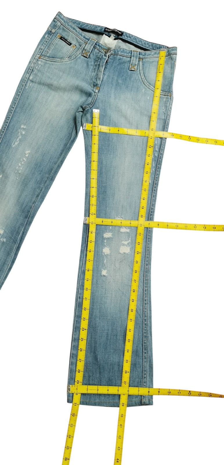 Dolce & Gabbana Vintage Dolce Gabbana Flare Jeans Size 29" - 9 Thumbnail