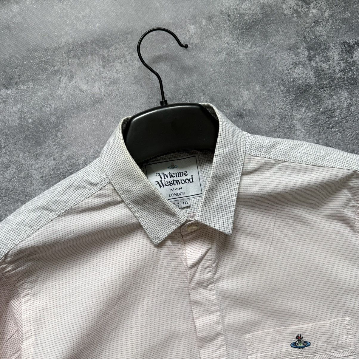 Vivienne Westwood Vivienne Westwood MAN Shirt Button Up Short Sleeve Size US L / EU 52-54 / 3 - 8 Thumbnail