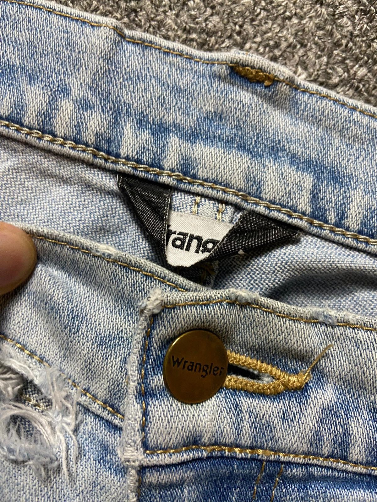 Japanese Brand × Vintage × Wrangler WRANGLER 4903 Straight Cut Denim Jeans (128) Size US 29 - 3 Thumbnail