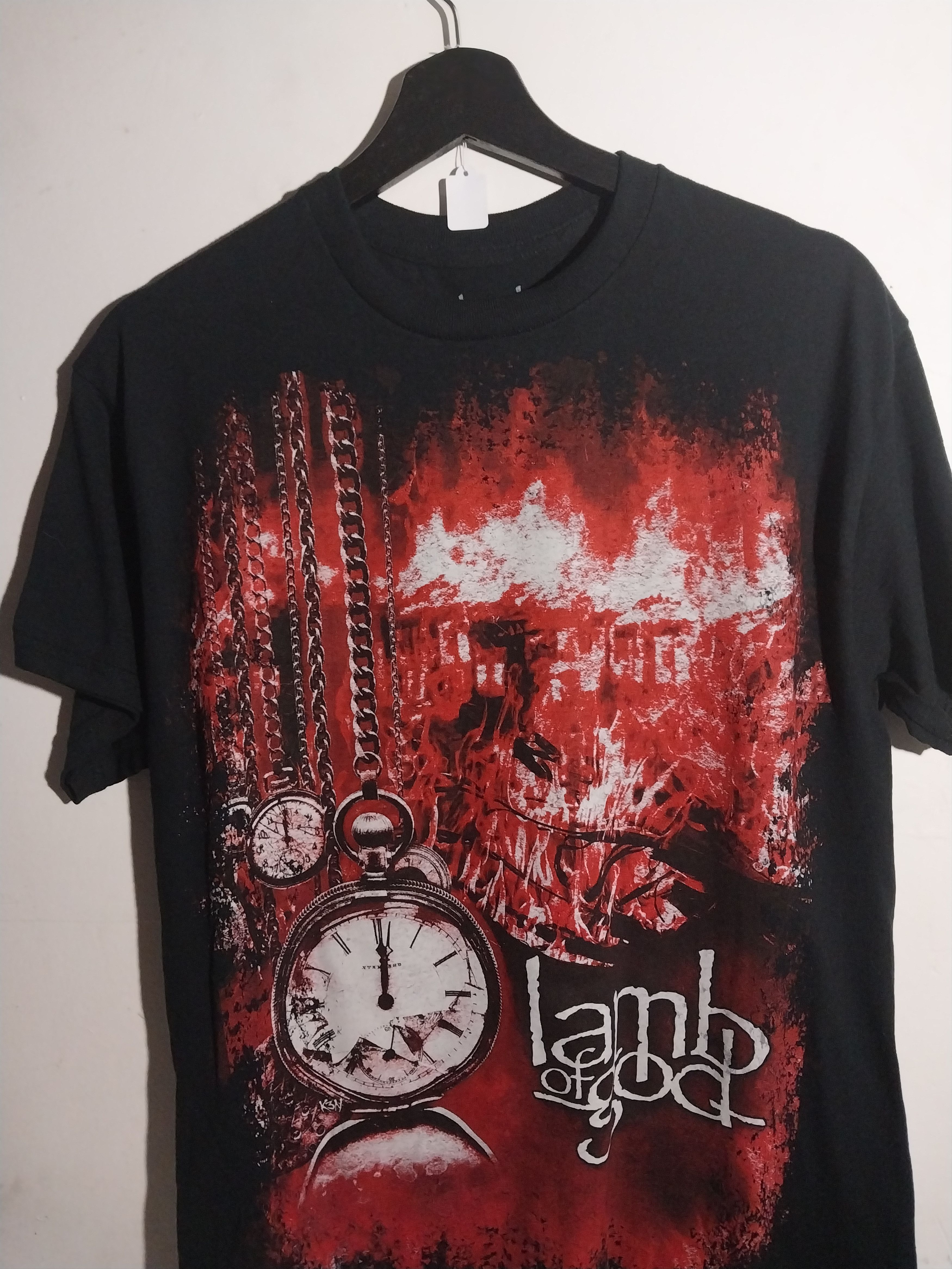 Band Tees Lamb of God Size US XL / EU 56 / 4 - 1 Thumbnail